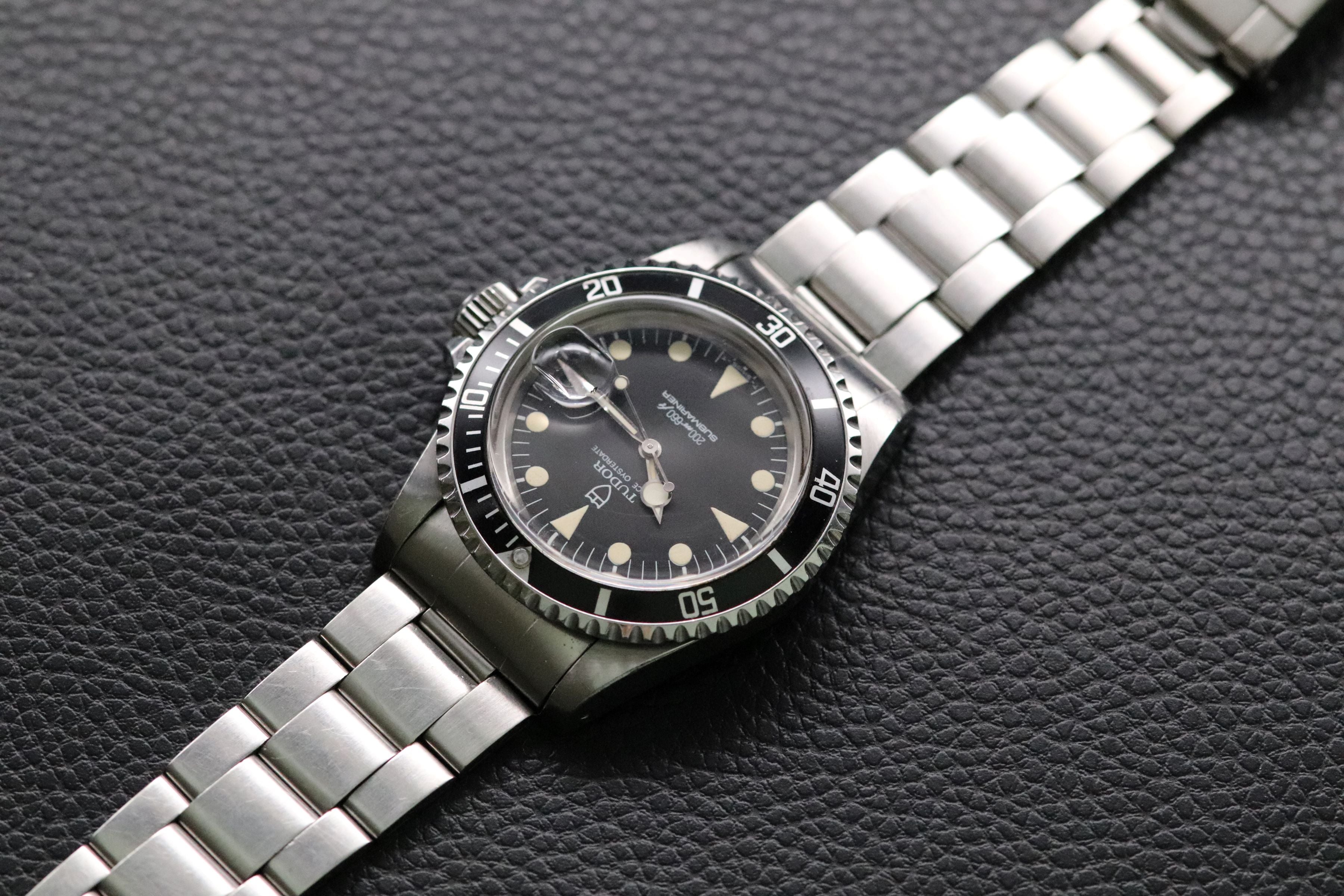 Tudor Submariner 76100 Lollipop Matte Dial 1984