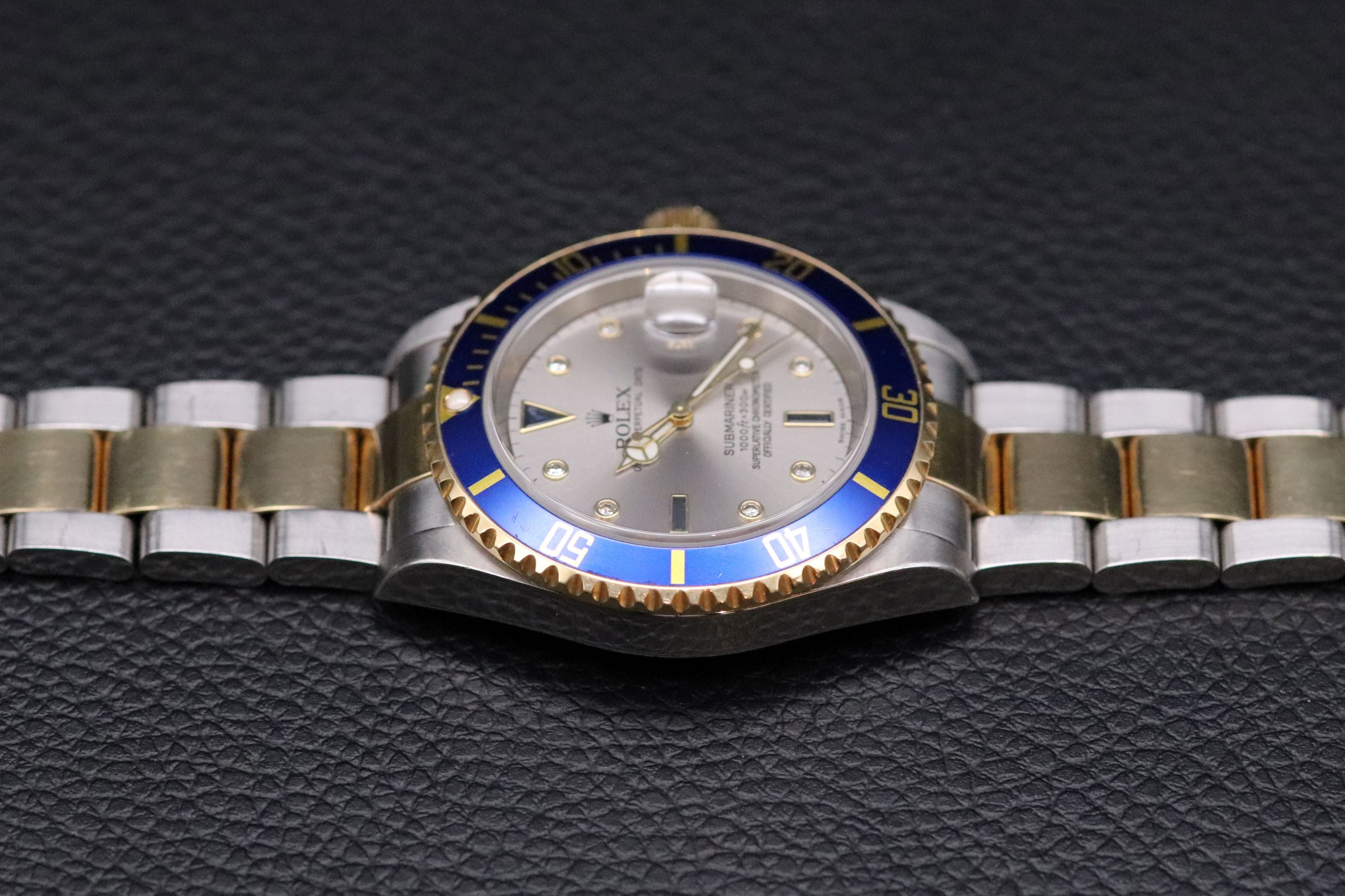 Rolex Submariner 16613 Serti Sultan