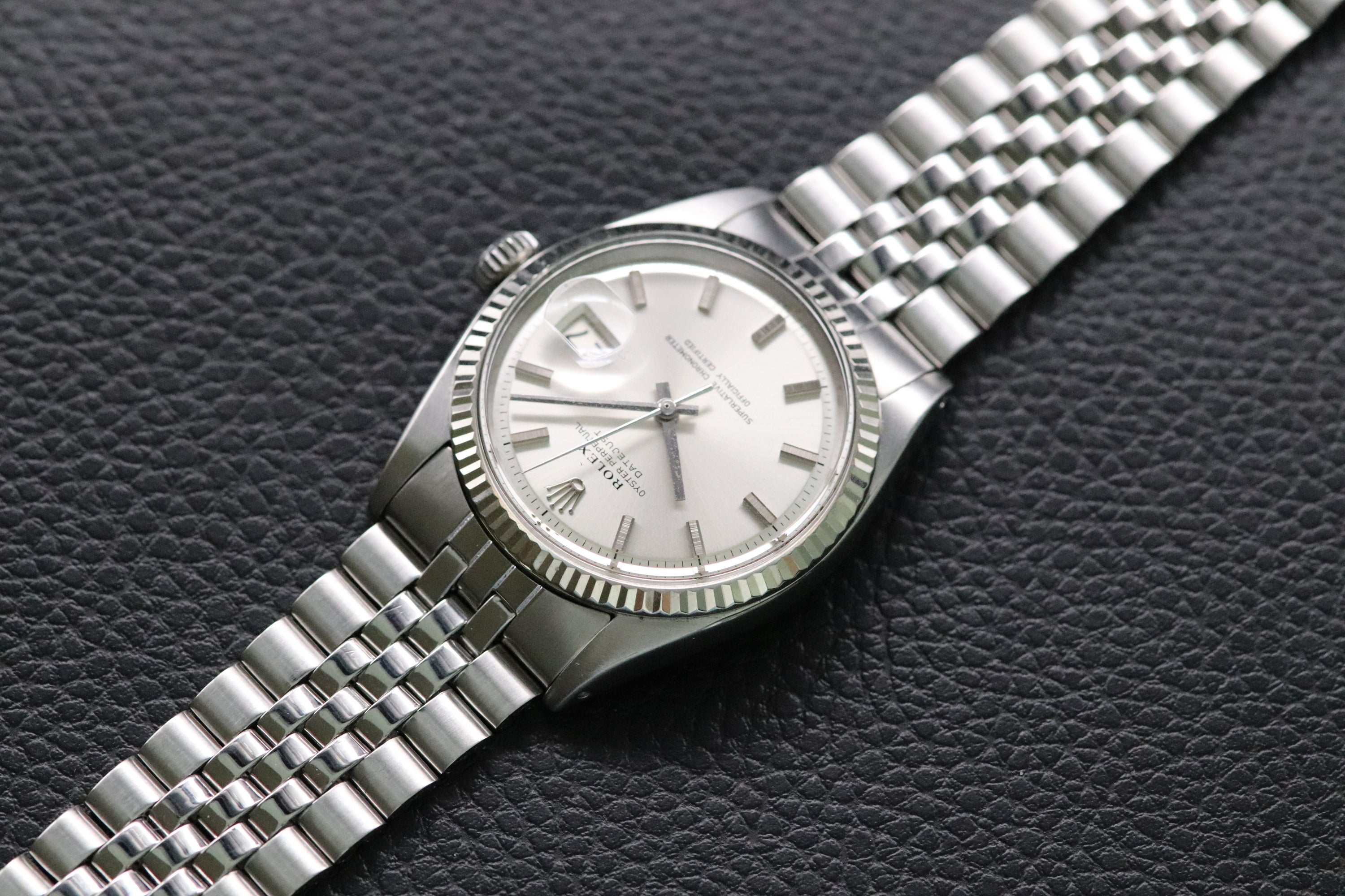 Rolex Datejust 1601 Silver Dial 1972