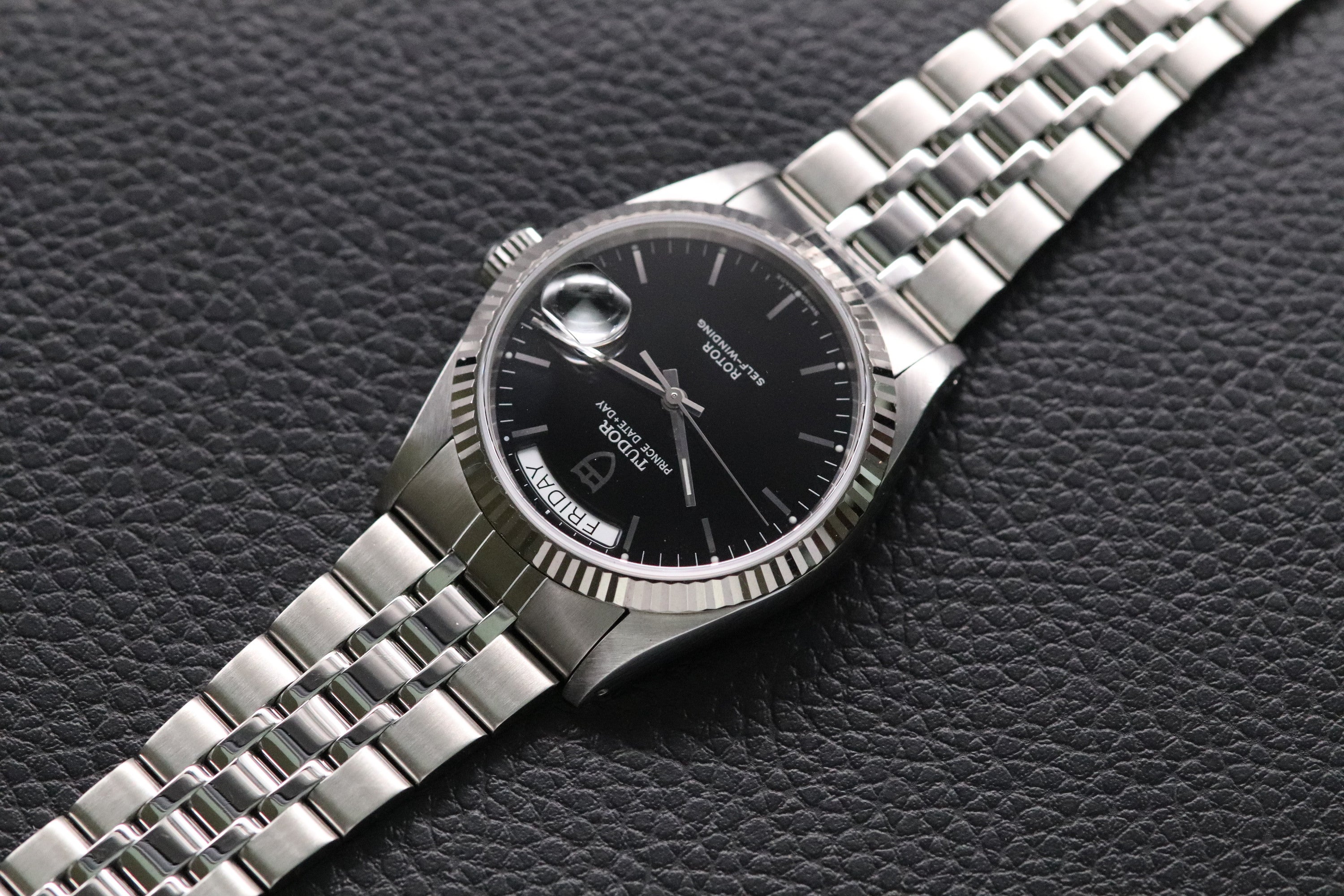 Tudor Prince Date-Day 76214 Black Dial 2008