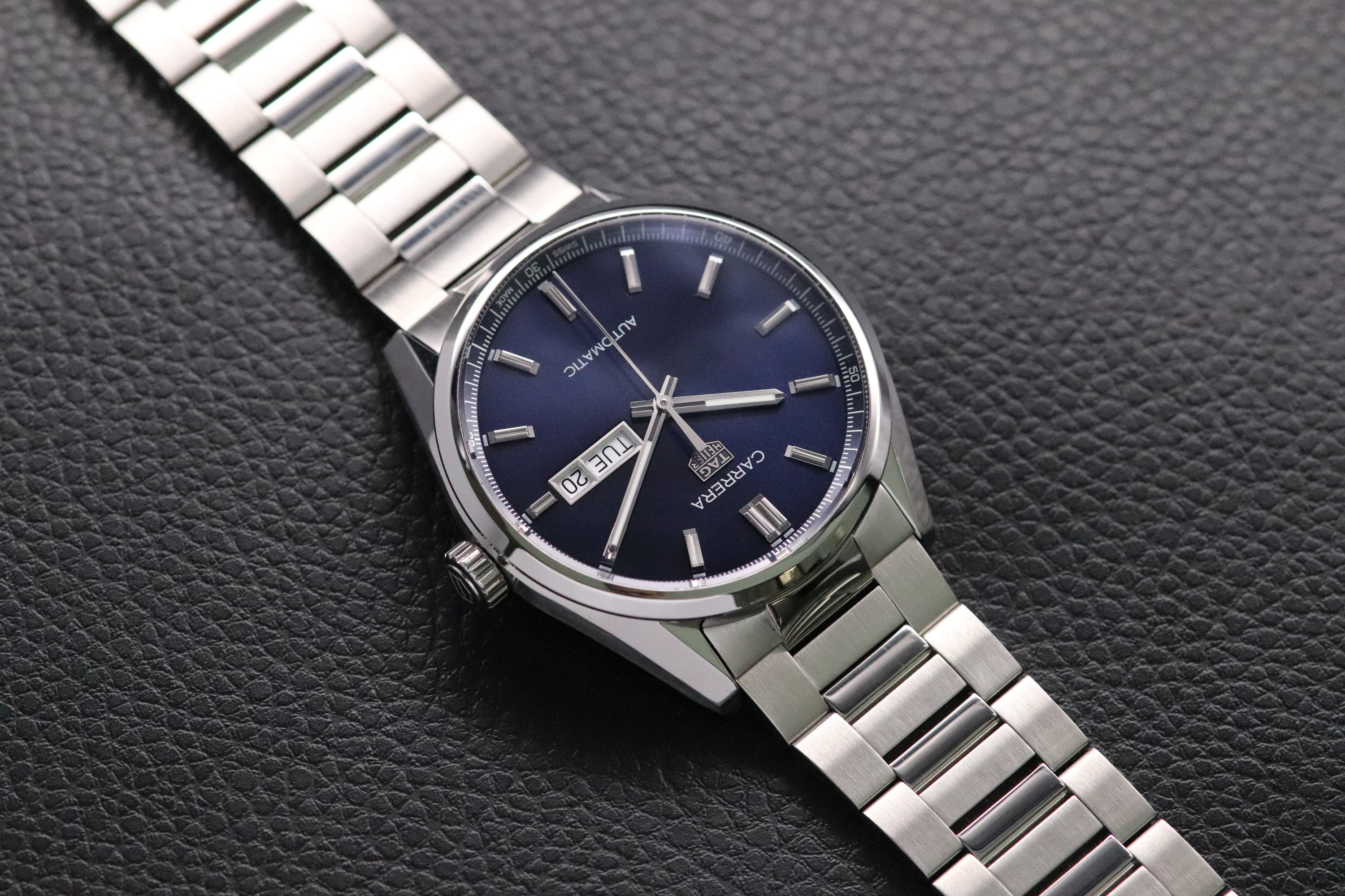 Tag Heuer Carrera Calibre 5 WBN2012.BA0640 Fullset 2021 Box+Papers