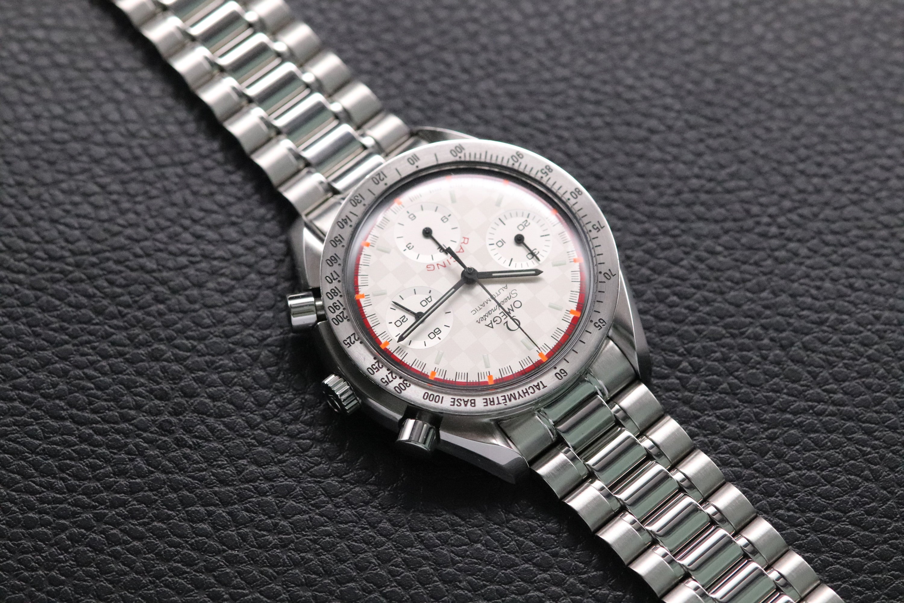 Omega Speedmaster Reduced 3517.30 Michael Schumacher 2001 Papers
