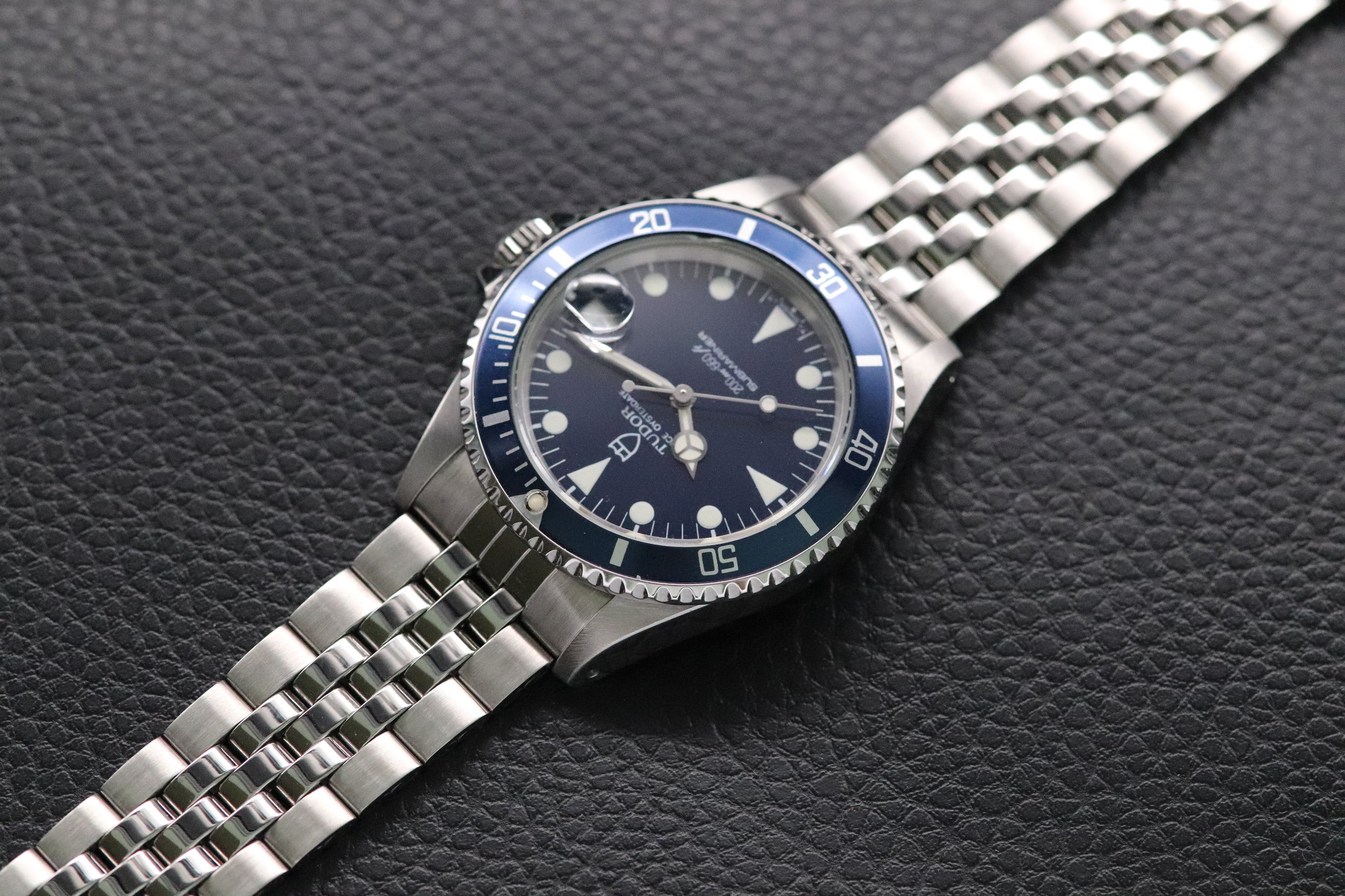 Tudor Submariner 75090 Blue Dial 1990