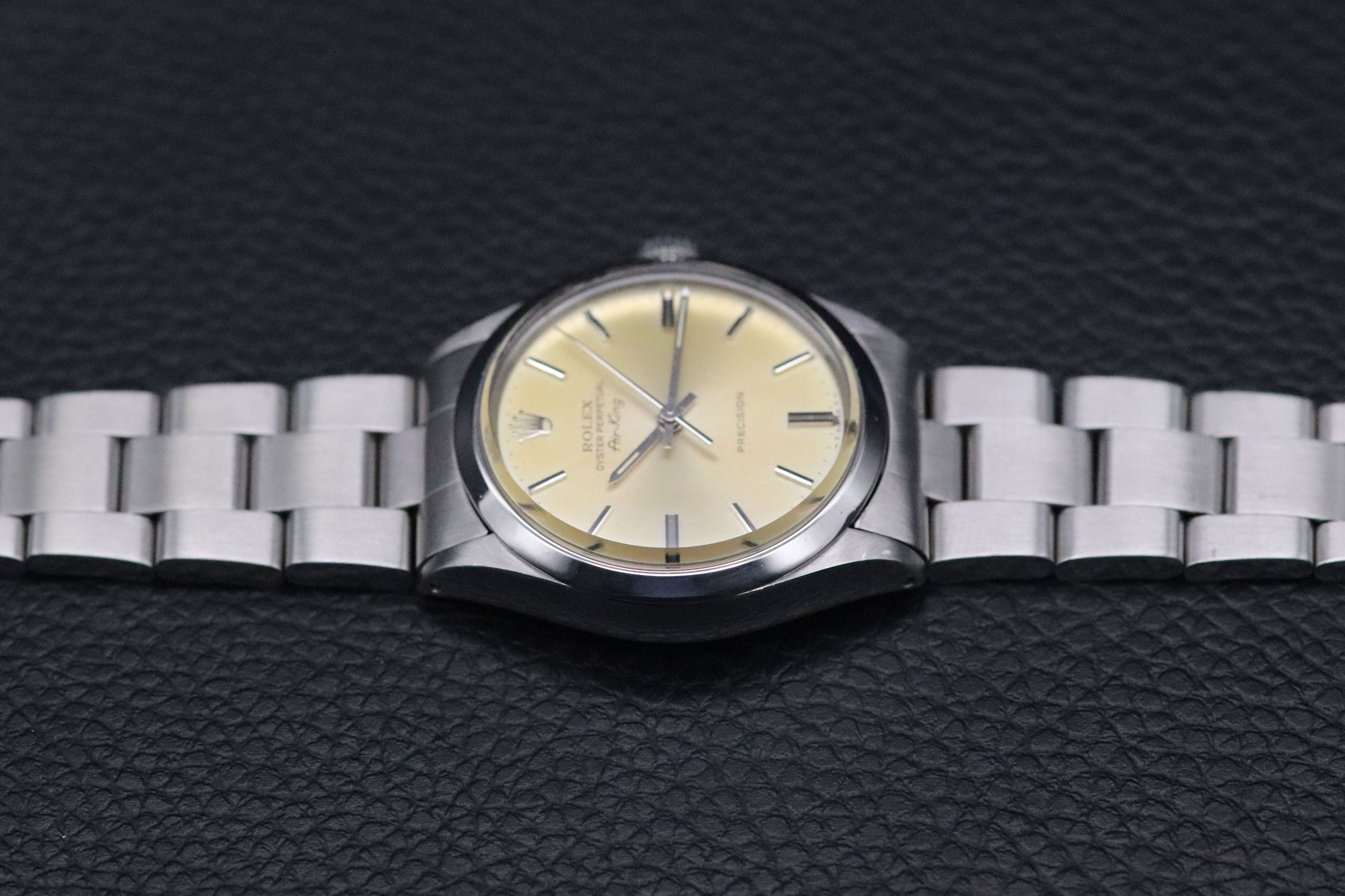 Rolex Air-King 5500 Cream