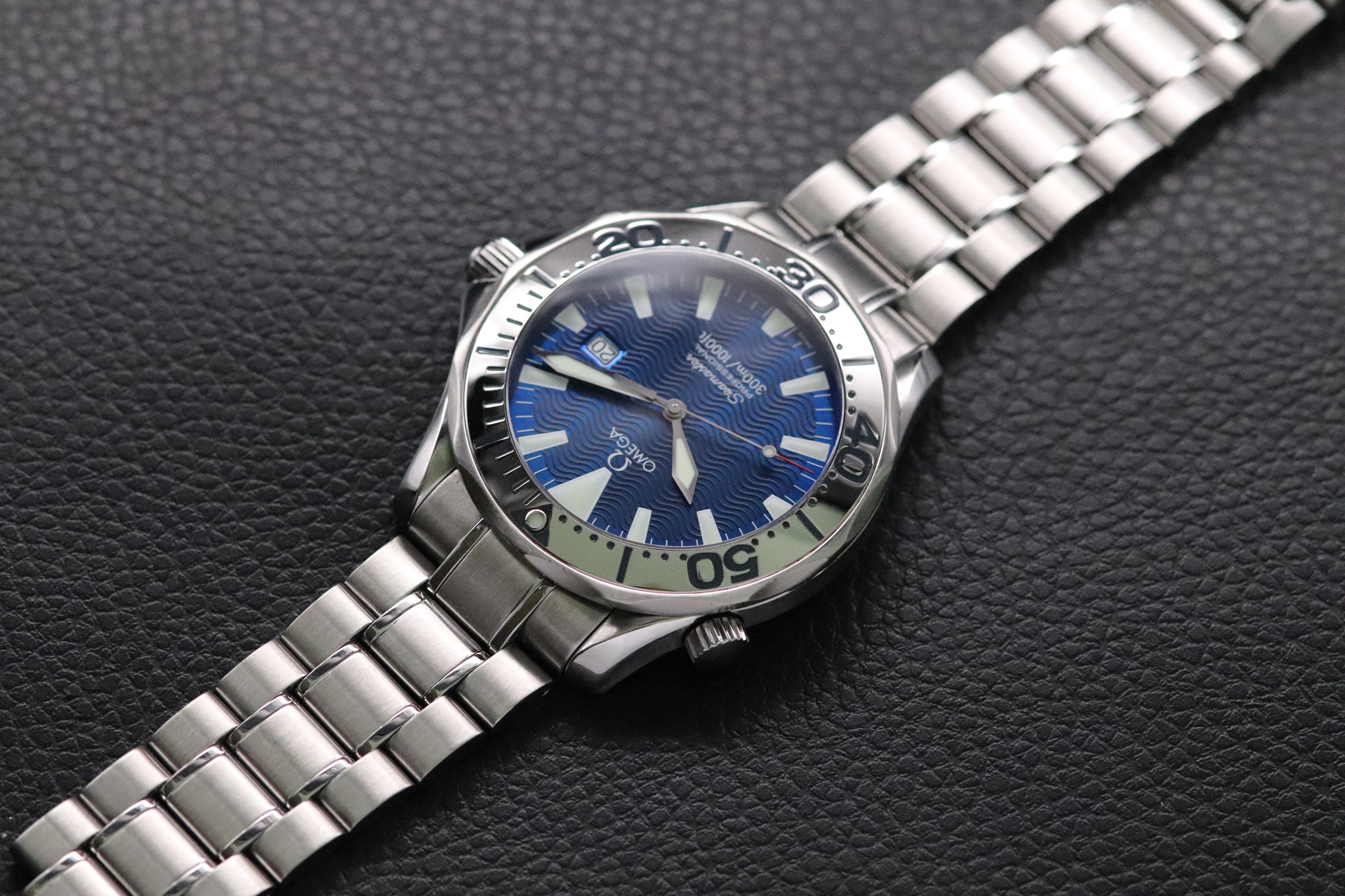 Omega Seamaster Diver 2265.80 Blue Dial 1998