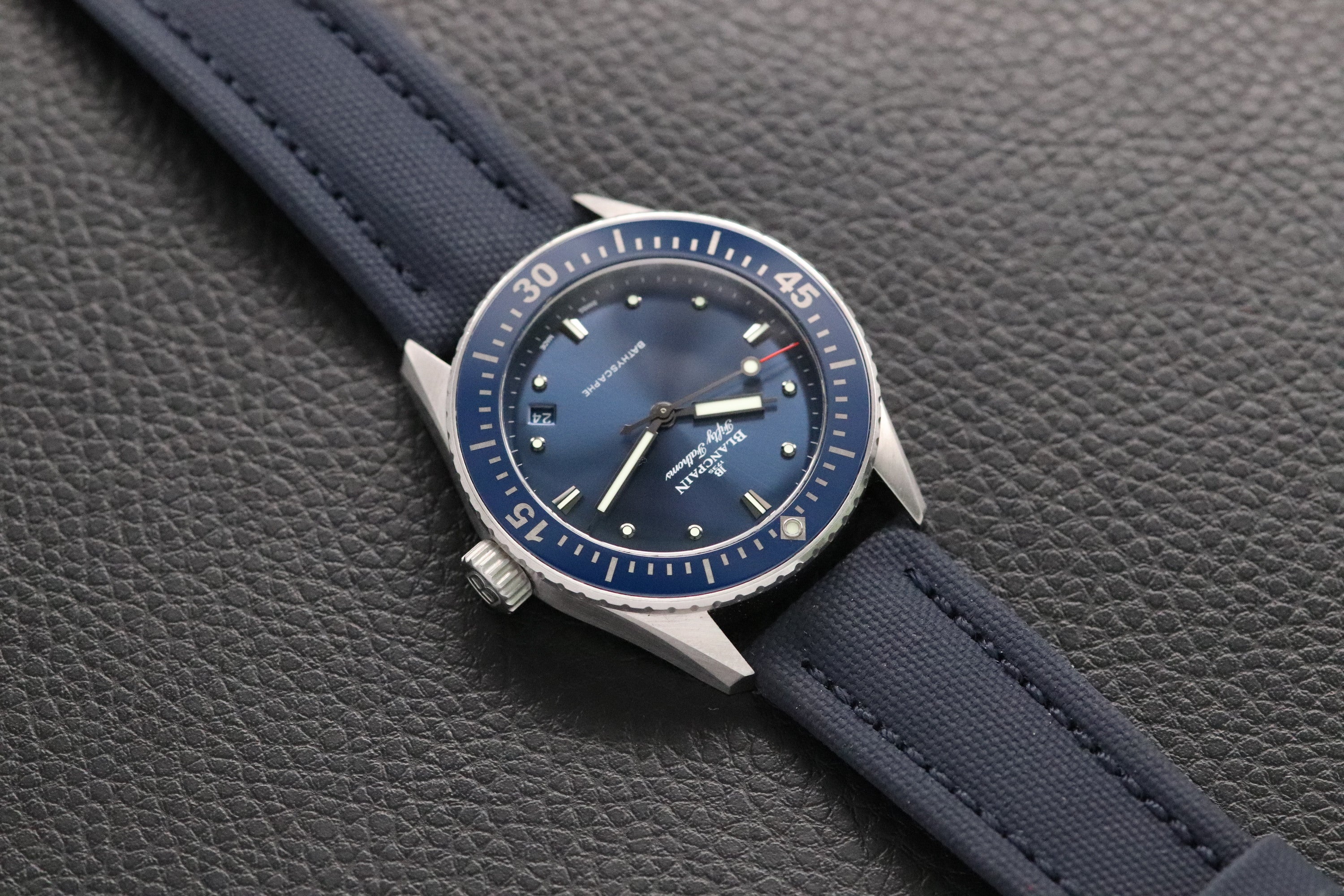 Blancpain Fifty Fathoms Bathyscape 5100-1140-O52A Fullset 2023 Box+Papers