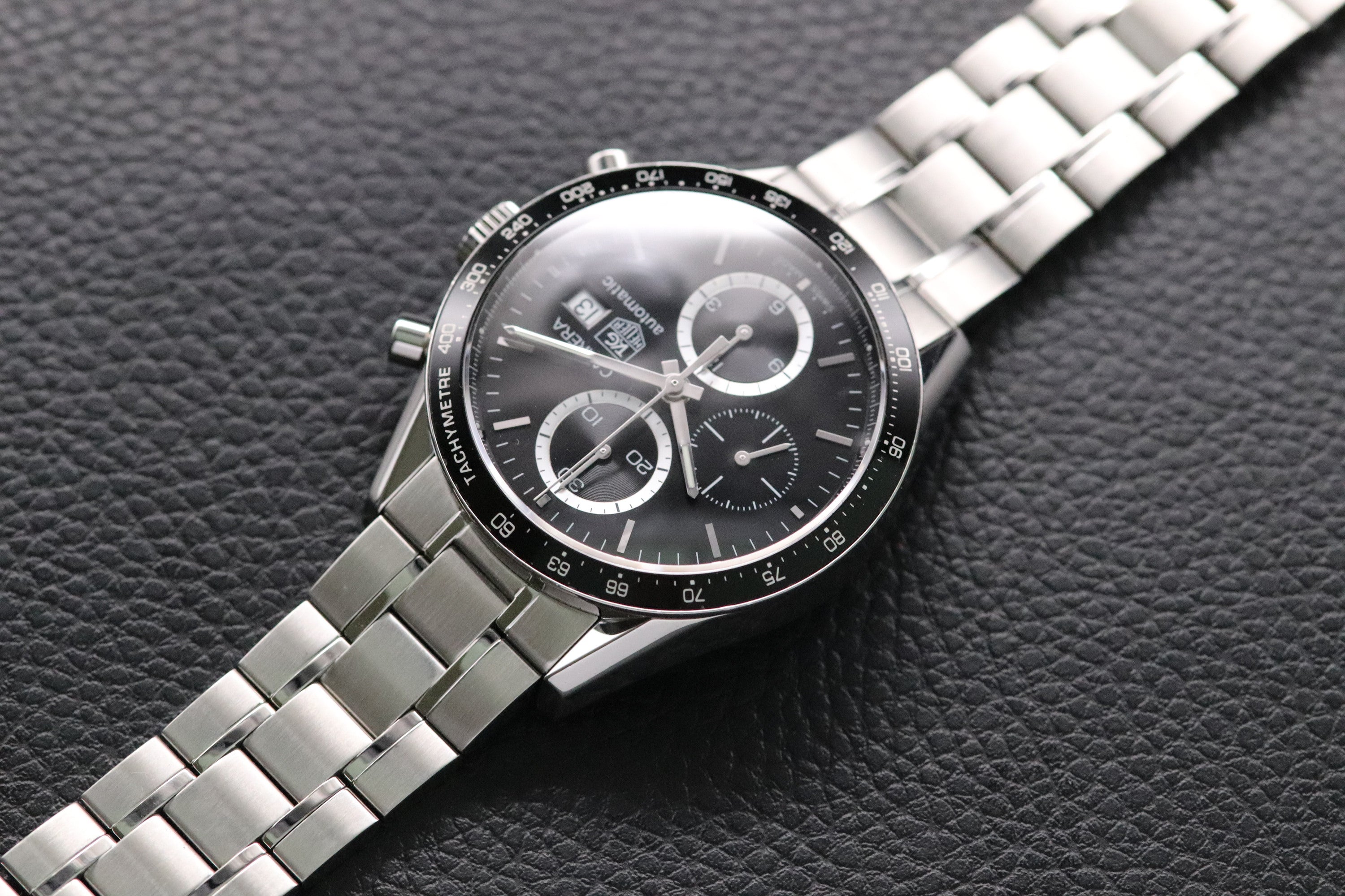 Tag Heuer Carrera Caliber 16 CV2010 Black Dial 2016