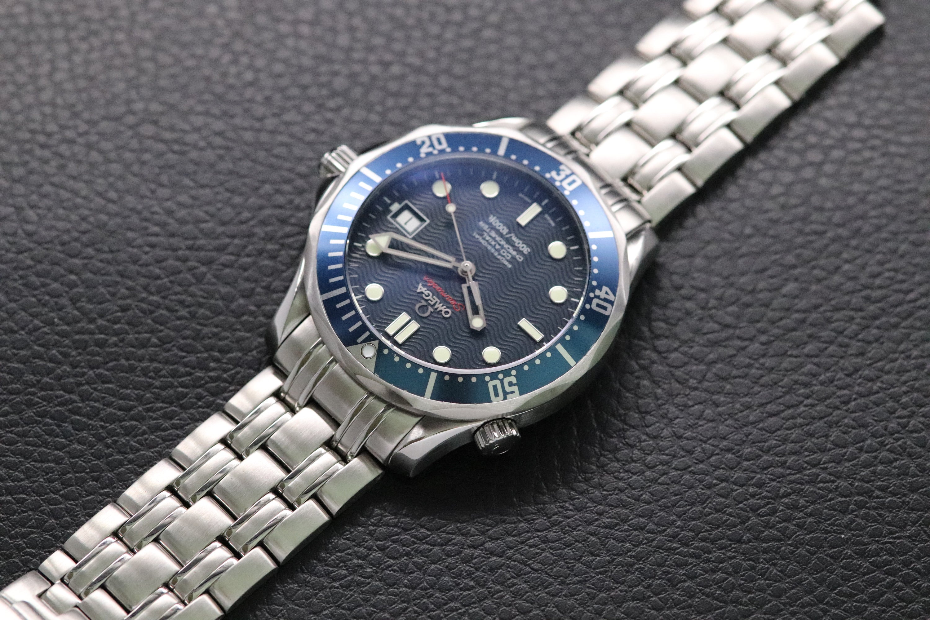 Omega Seamaster Diver 2220.80 Blue Dial 2009