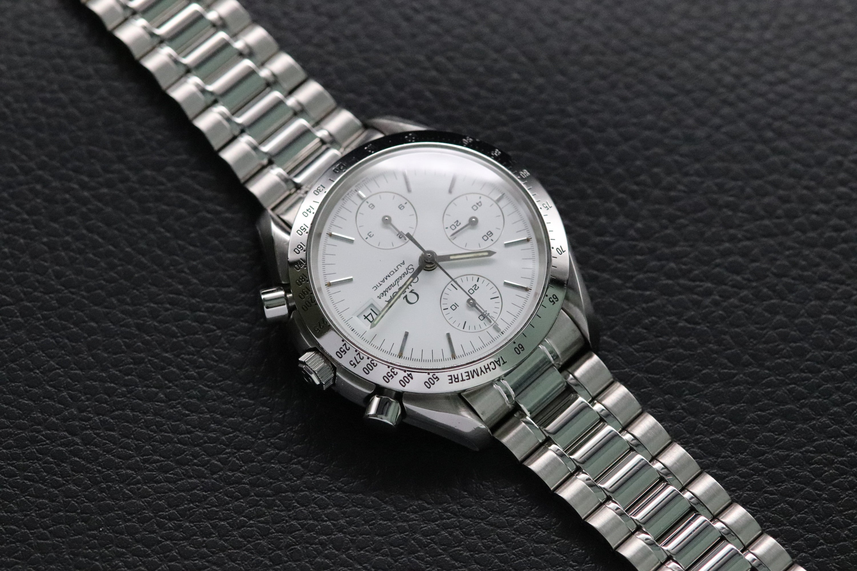 Omega Speedmaster Date 3511.20 Papers 1999 Albino