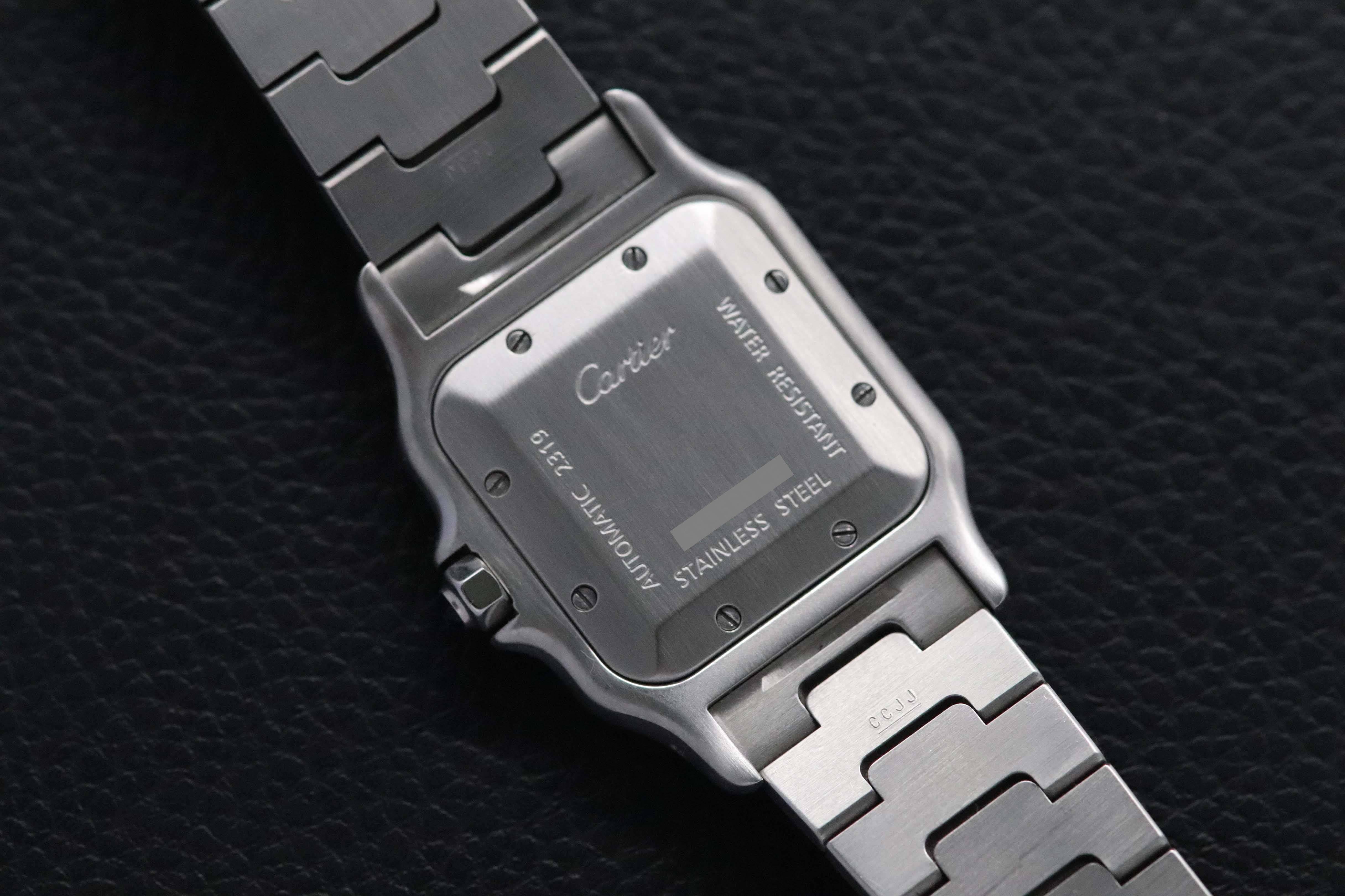 Cartier Santos Galbée 2319 White Dial 2004