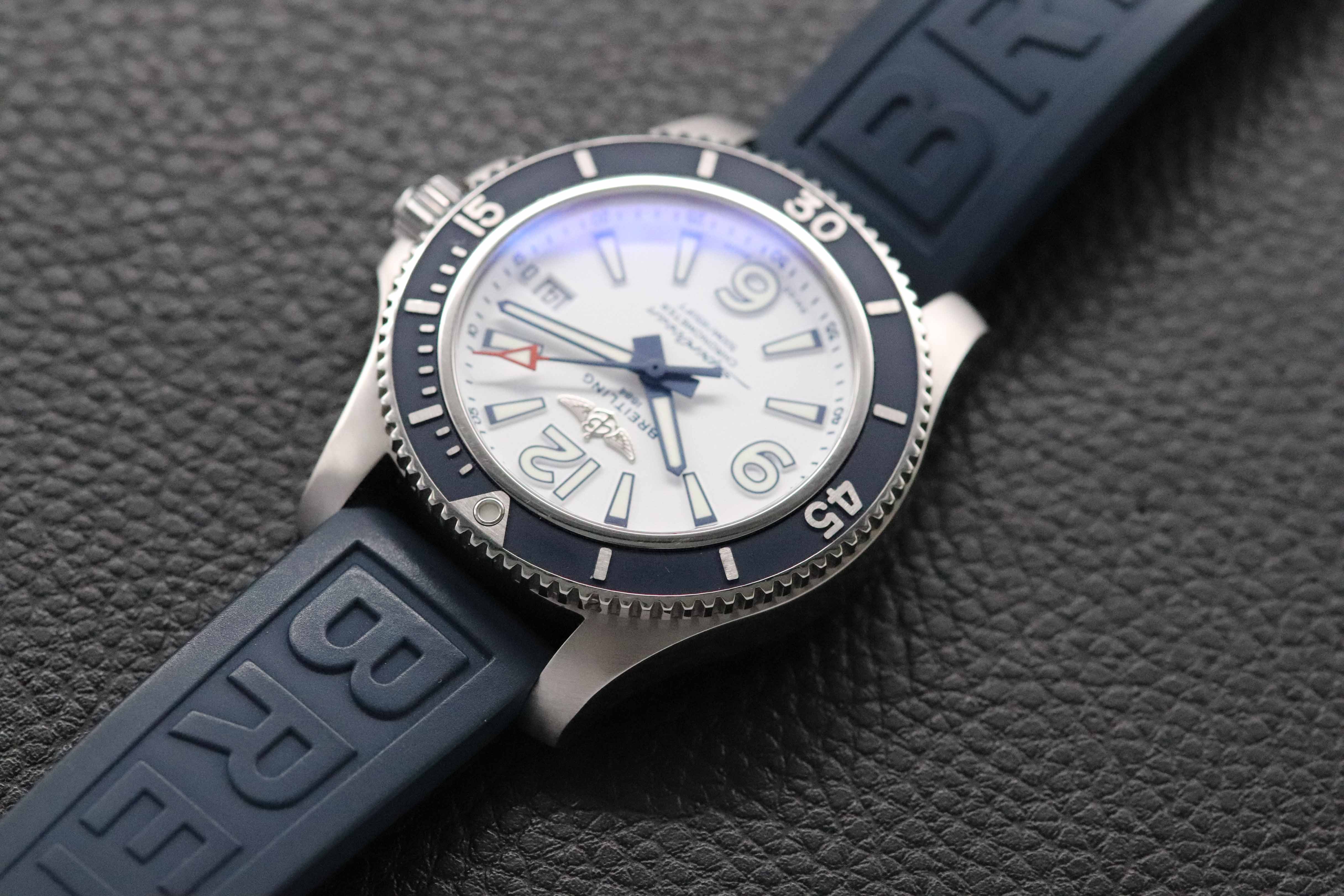 Breitling Superocean 42 A17366 Blue Papers 2020