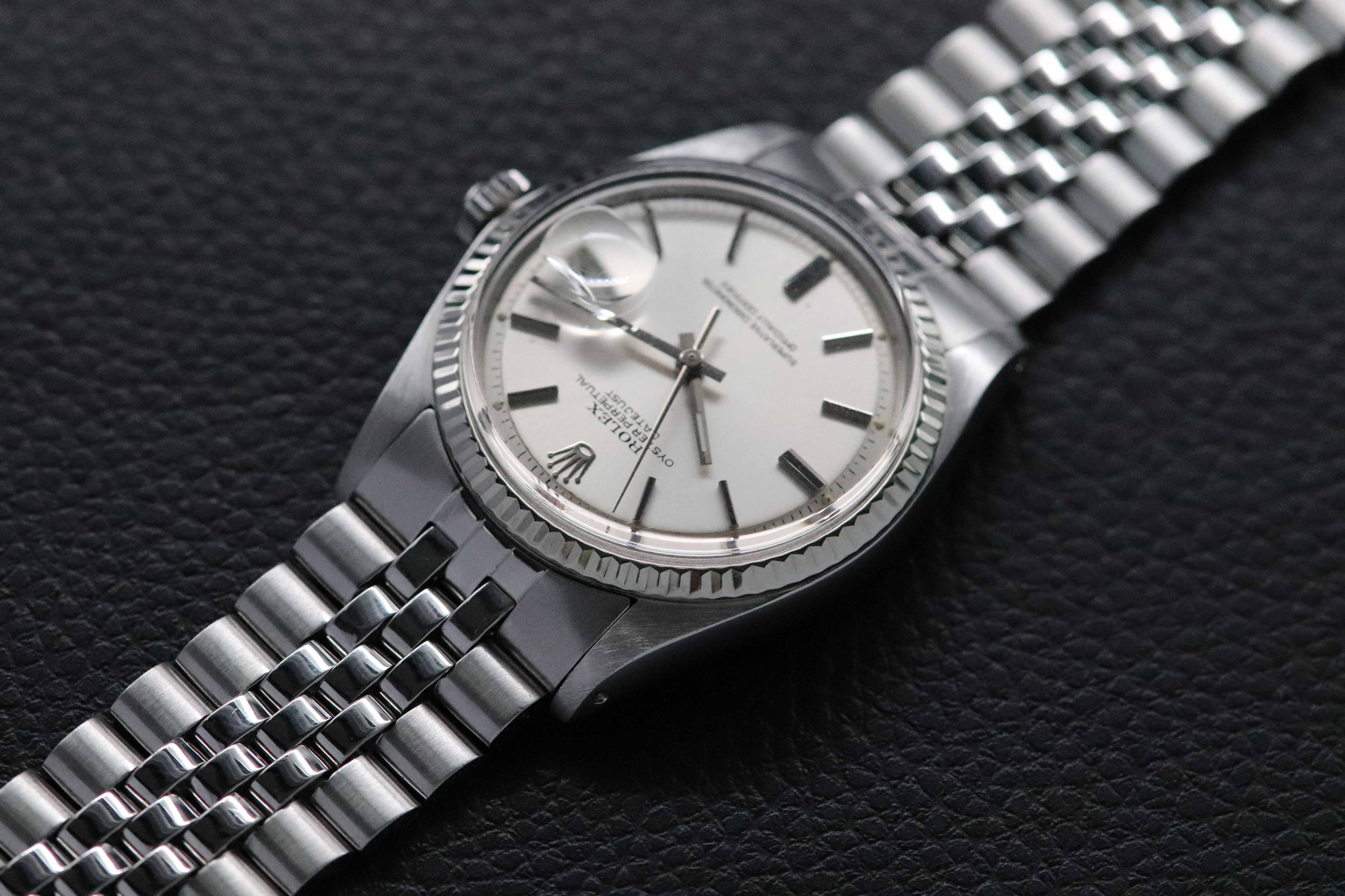Rolex Datejust 36 1601 Complete Set 1975 Box + Papers