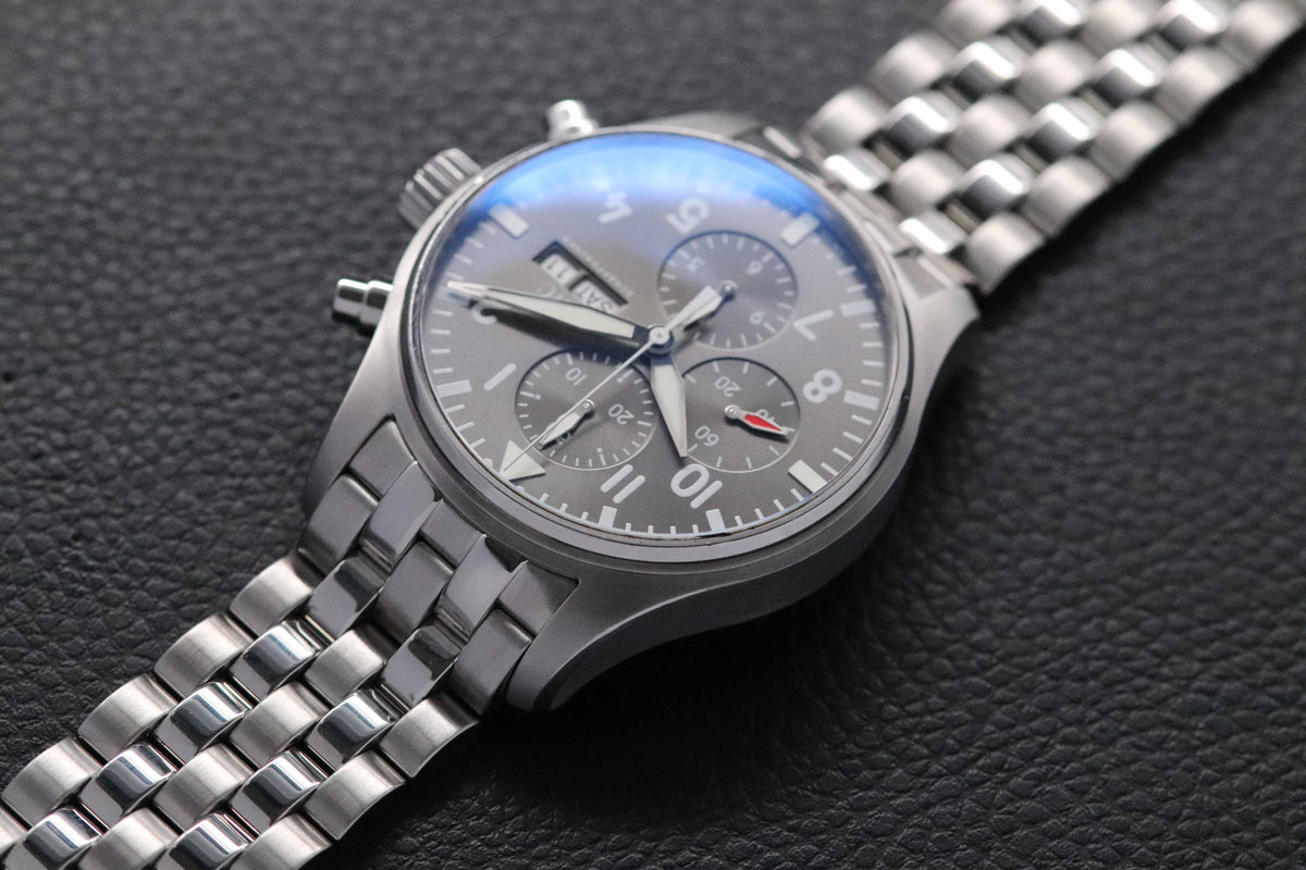 IWC Fliegeruhr Chronograph IW377719 Fullset 2020 Box+Papers