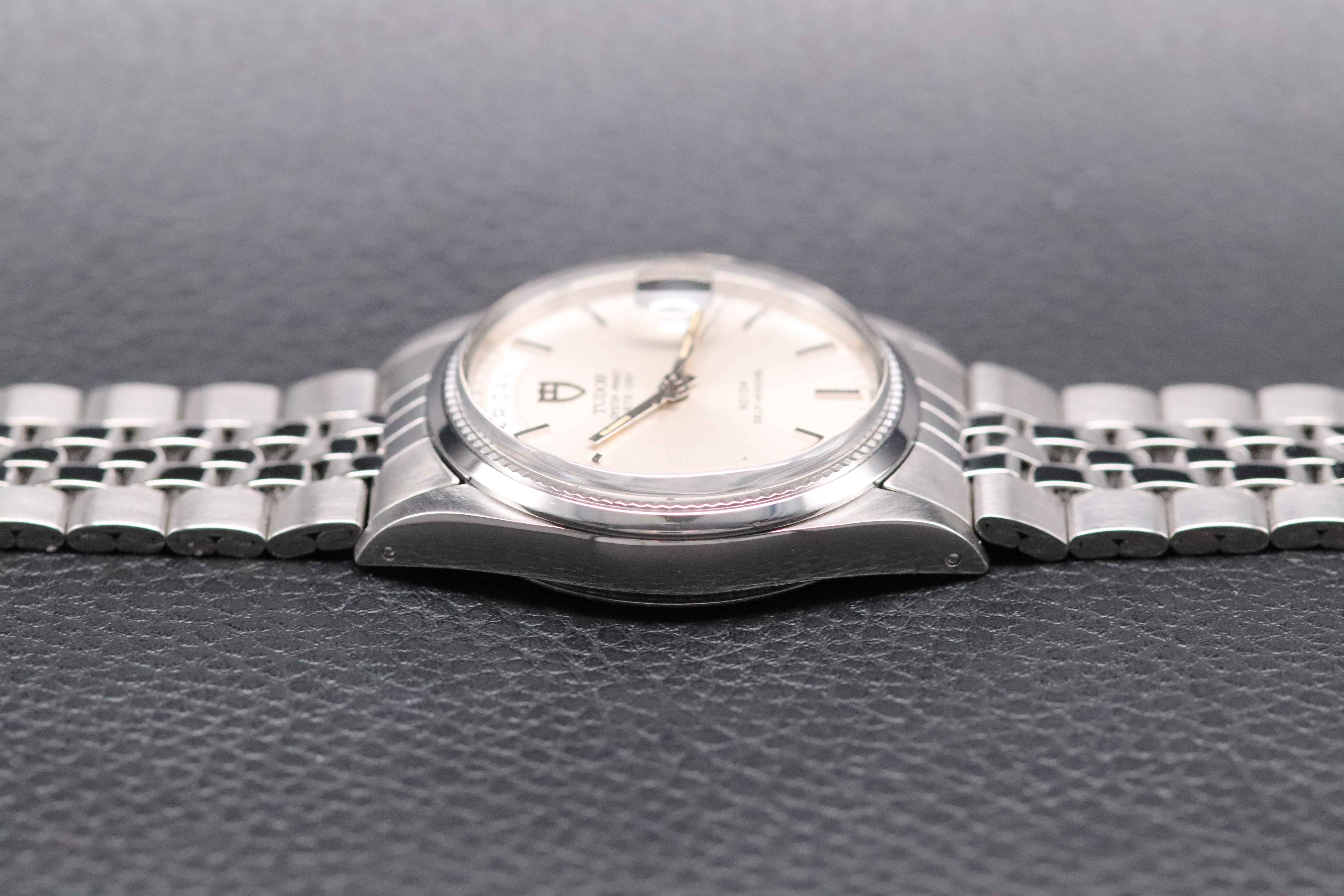 Tudor Prince Date-Day 94710 Silver Dial 1989