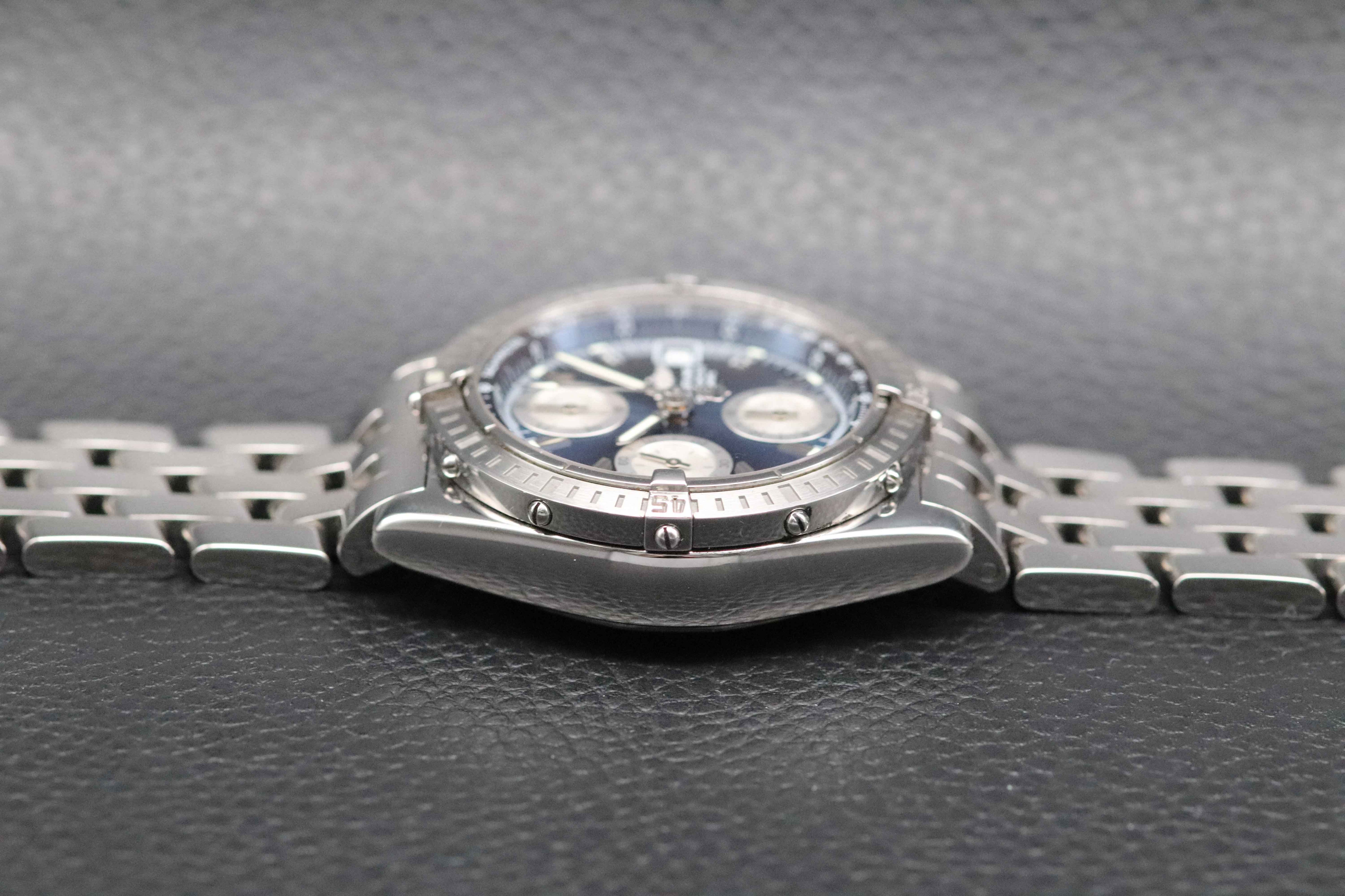 Breitling Chronomat A13352 Blue Dial 2005