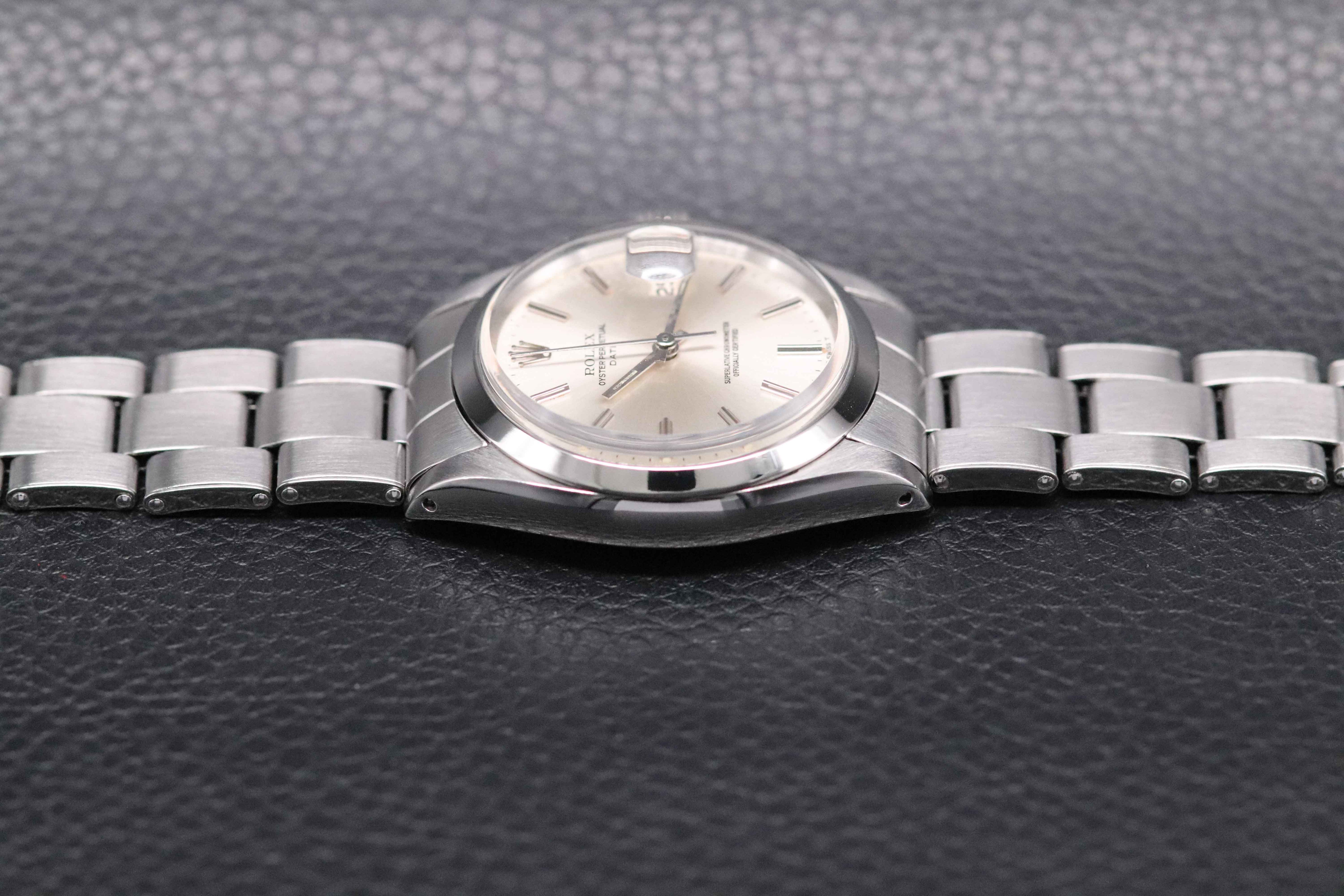 Rolex Date 1500 Silver Dial 1969