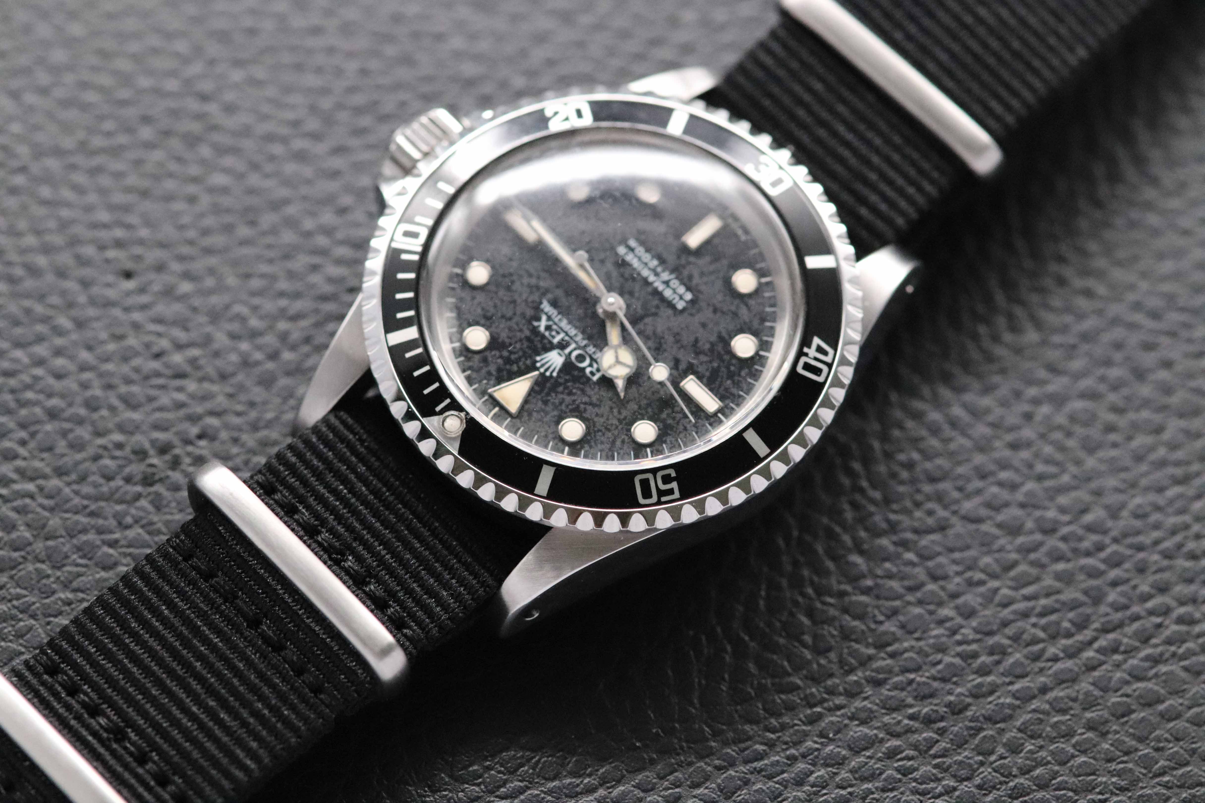 Rolex Submariner 5513 Stardust Tropical Dial 1987