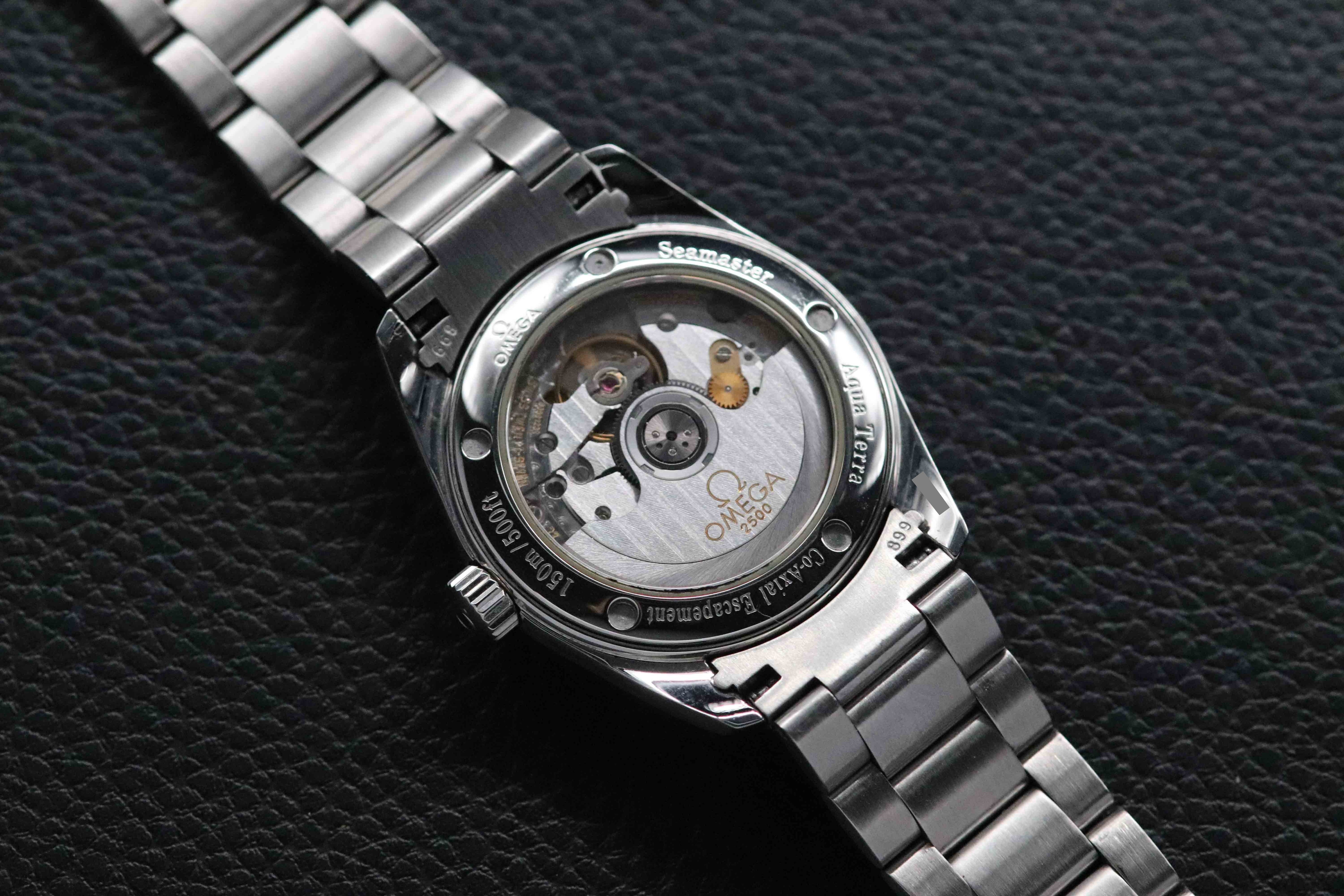 Omega Seamaster Aqua Terra 2504.50 Black Dial 2006