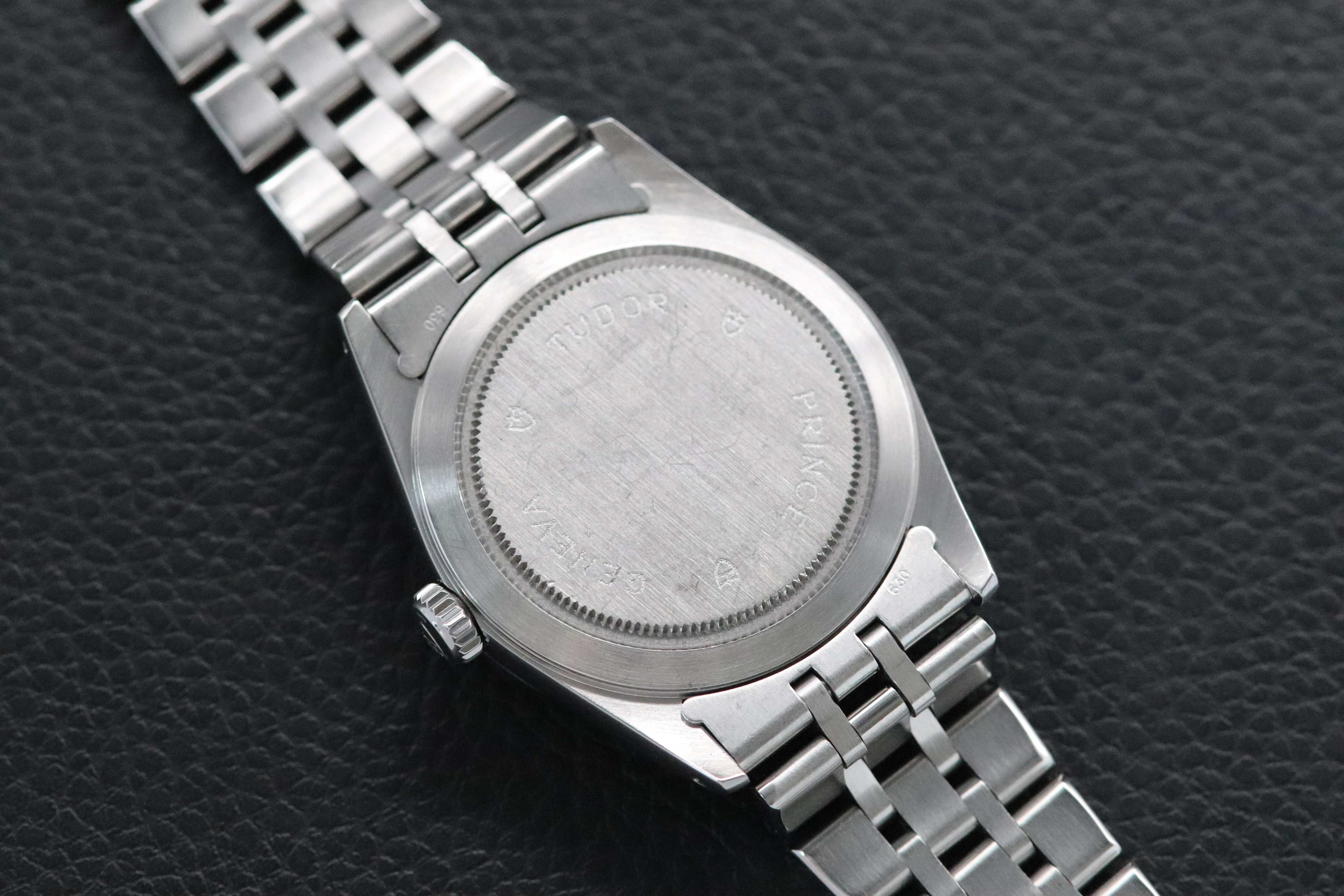 Tudor Prince Date-Day 76214 Black Dial 2008 Diamonds