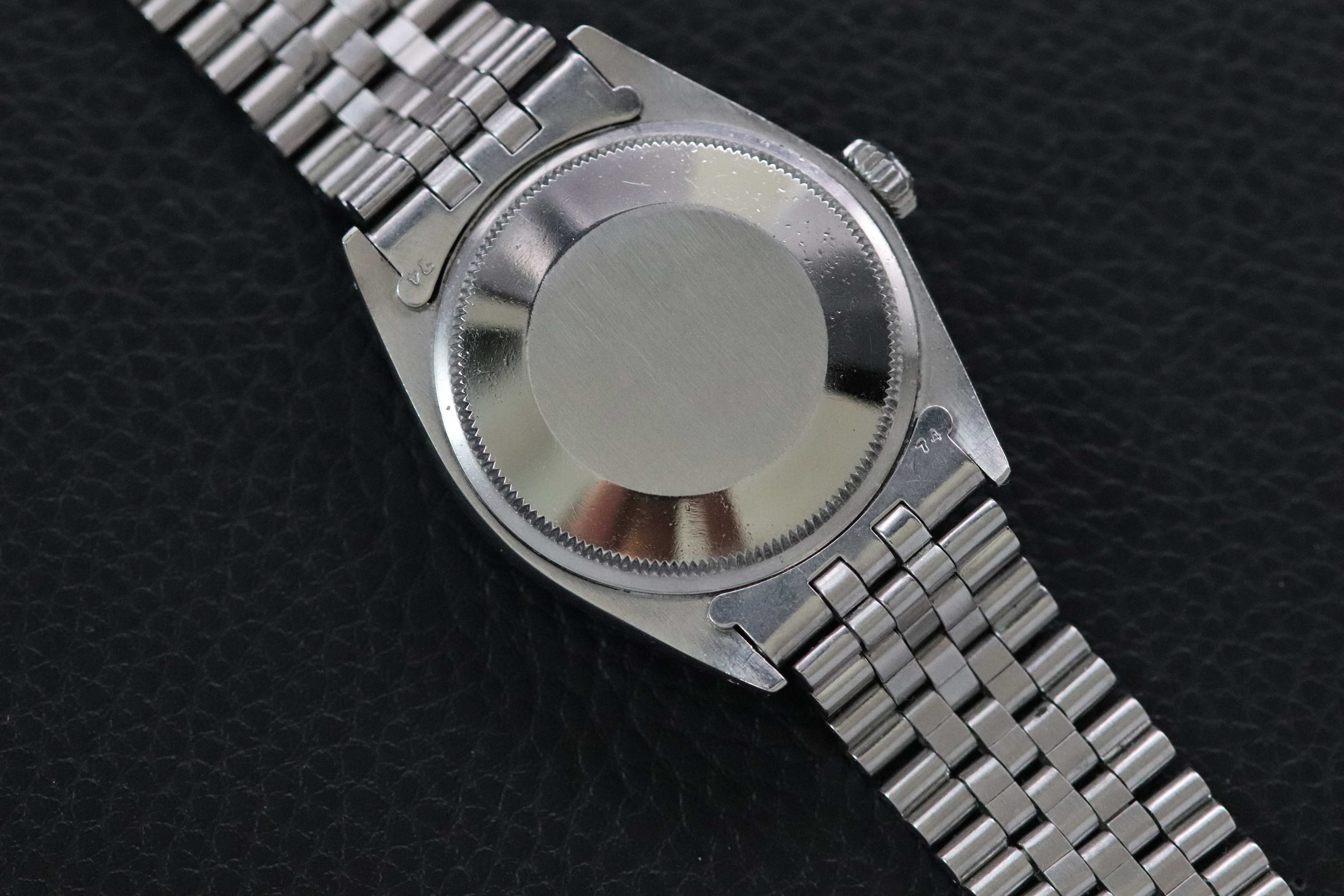 Rolex Date 1500 Blue Dial 1971