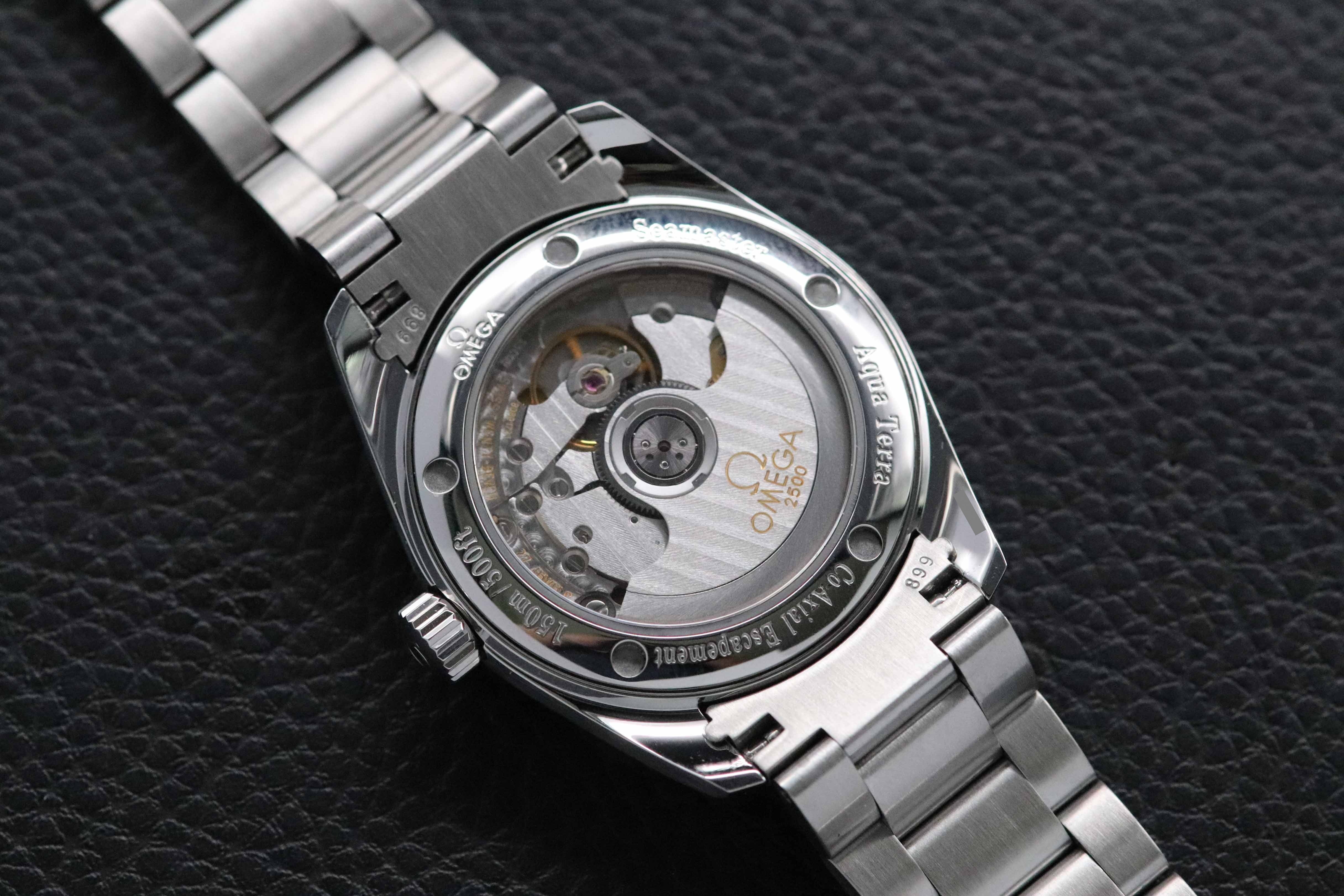 Omega Seamaster Aqua Terra 2504.50 cadran noir 2006