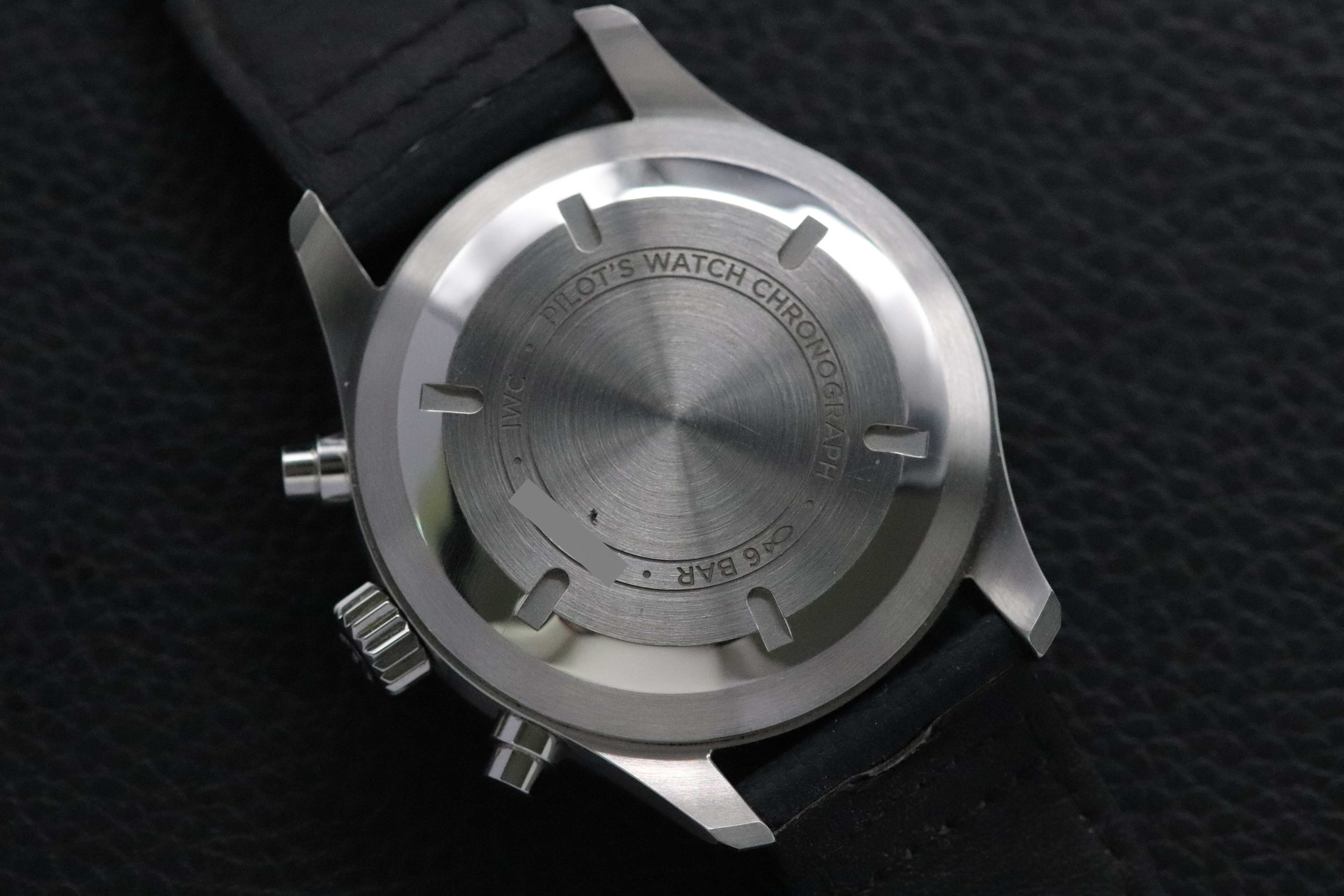 Orologio da pilota IWC Cronografo IW377729 FULLSET 2021 con scatola e PAPERS
