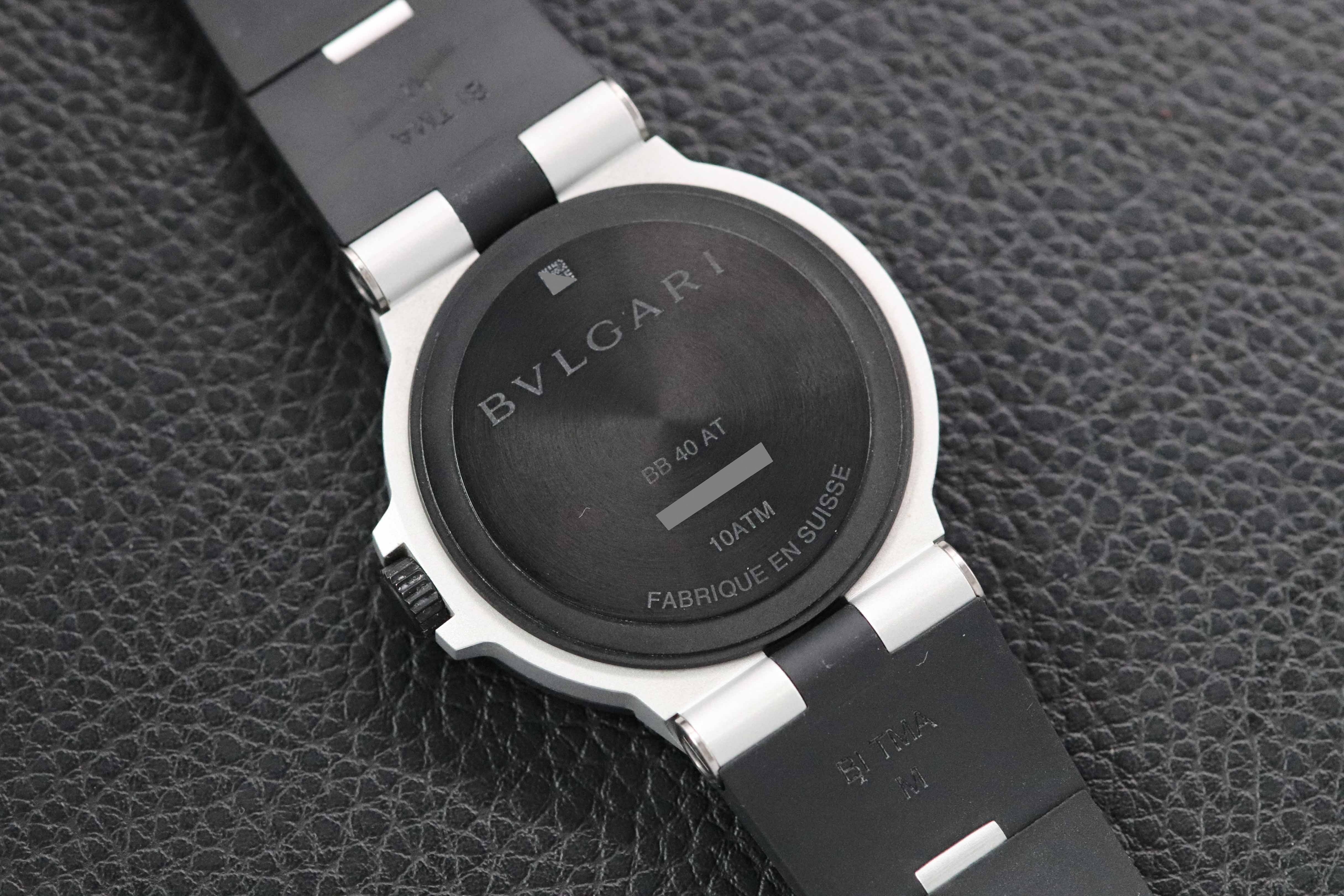 Bulgari Diagono 103445 Cadran noir 2022 Papiers