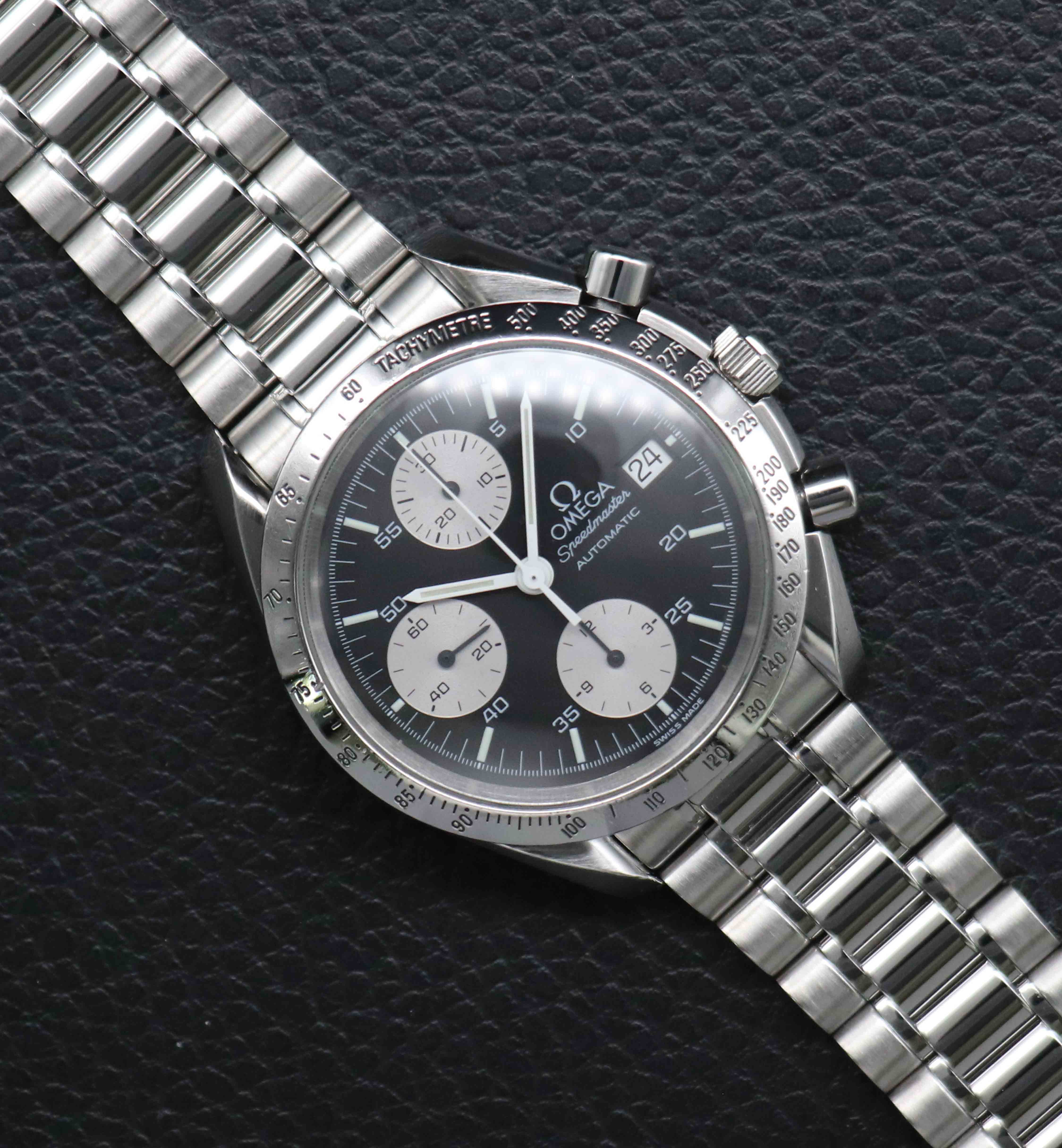Omega Speedmaster Date 3511.50 con quadrante nero, 1998