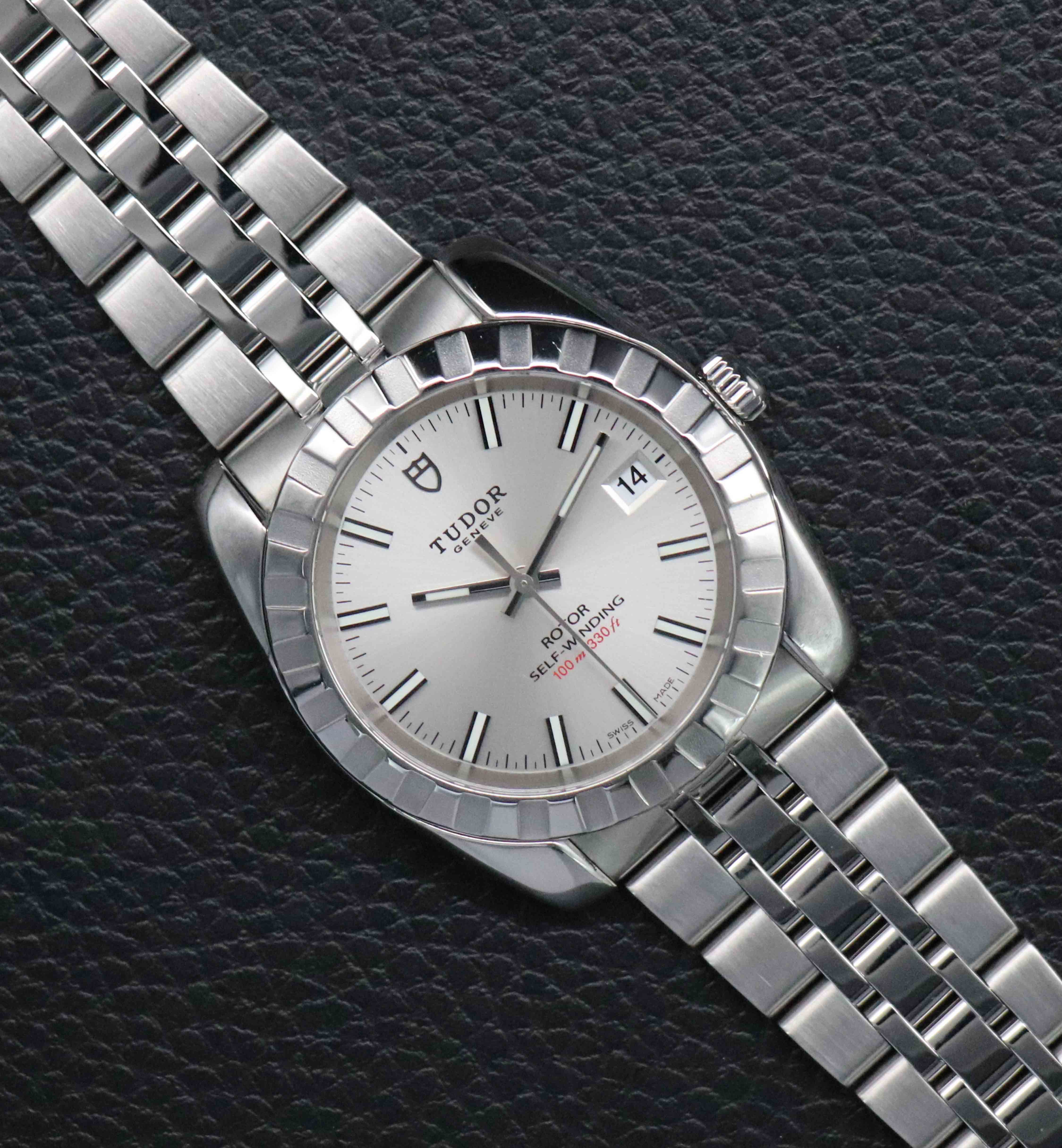 Tudor Classic Date 21010 Silver 2010