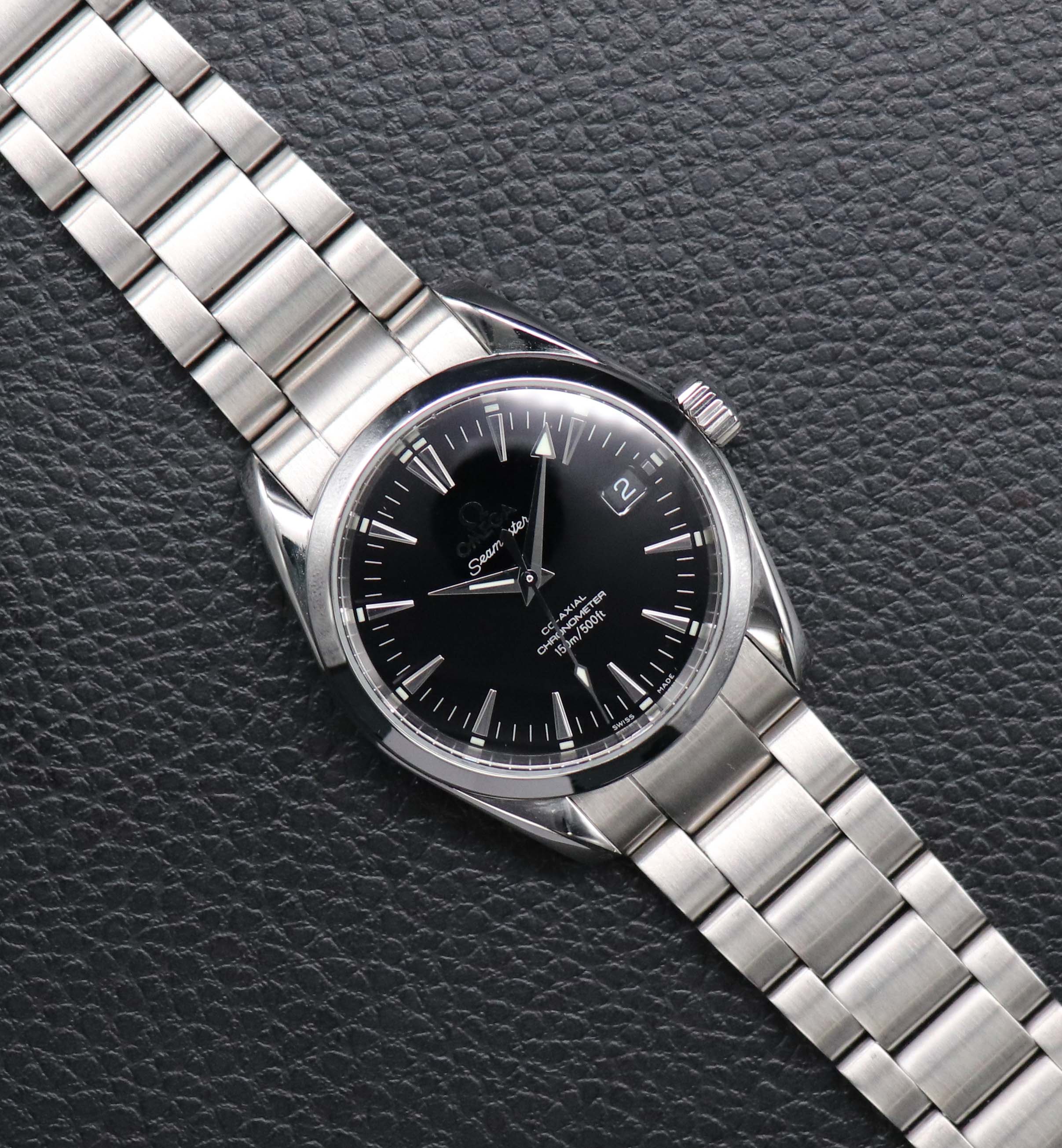 Omega Seamaster Aqua Terra 2504.50 Black Dial 2006