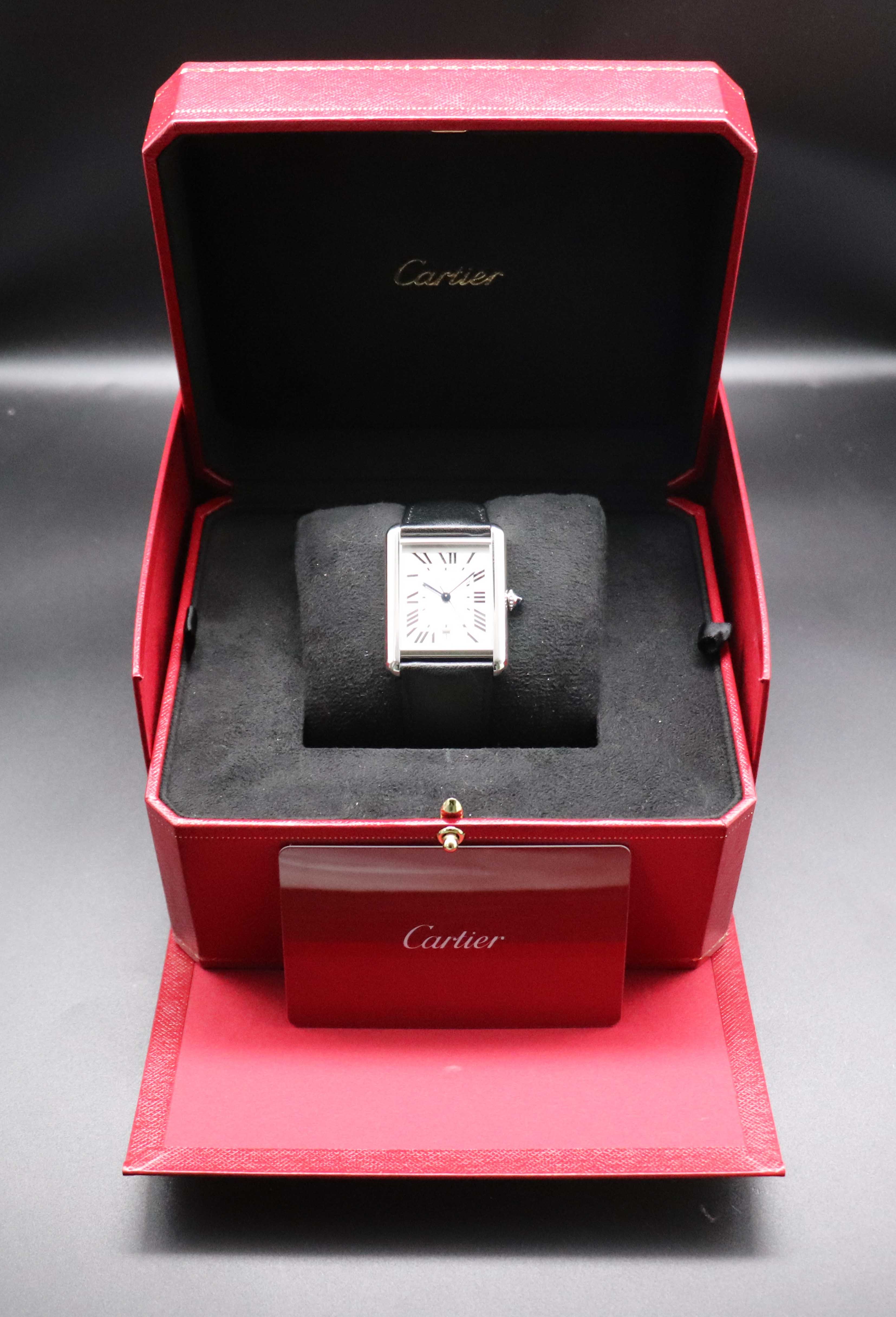 Cartier Tank Must WSTA0040 Fullset 2023 Box+Papers