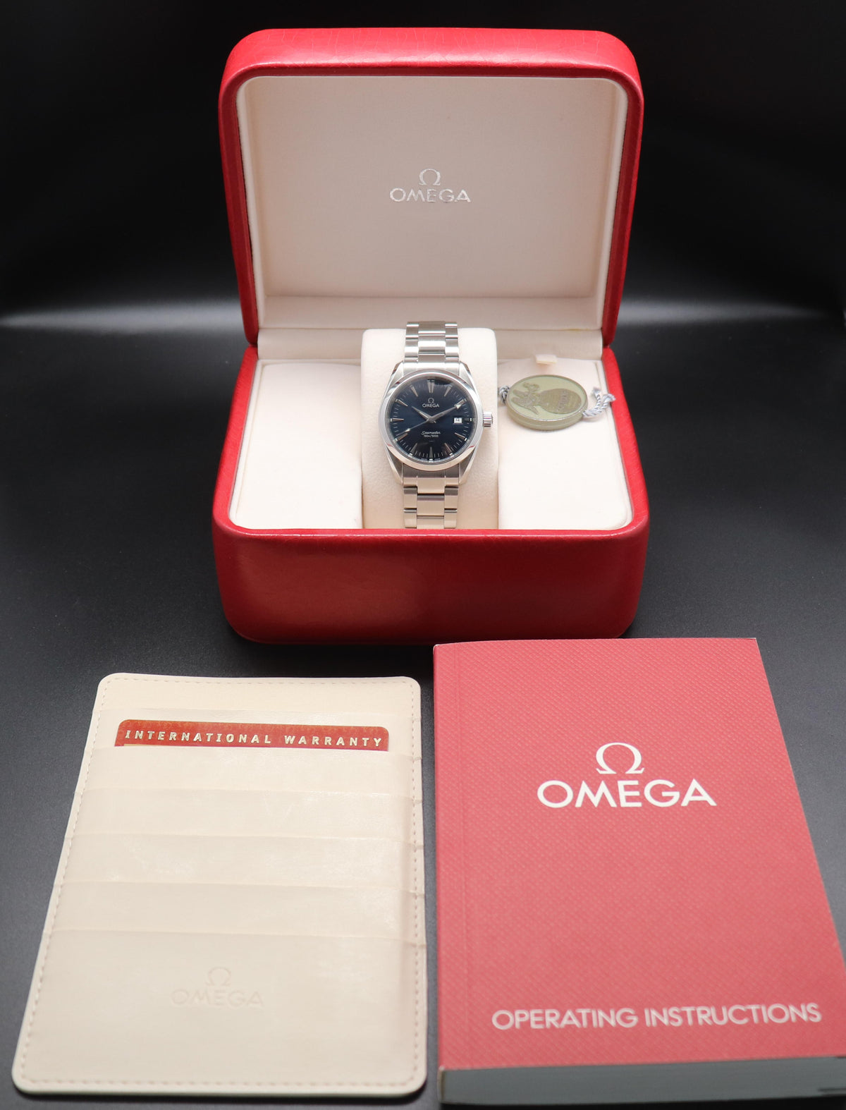 Omega Seamaster Aqua Terra 2518.80 Fullset 2006 Box+Papers