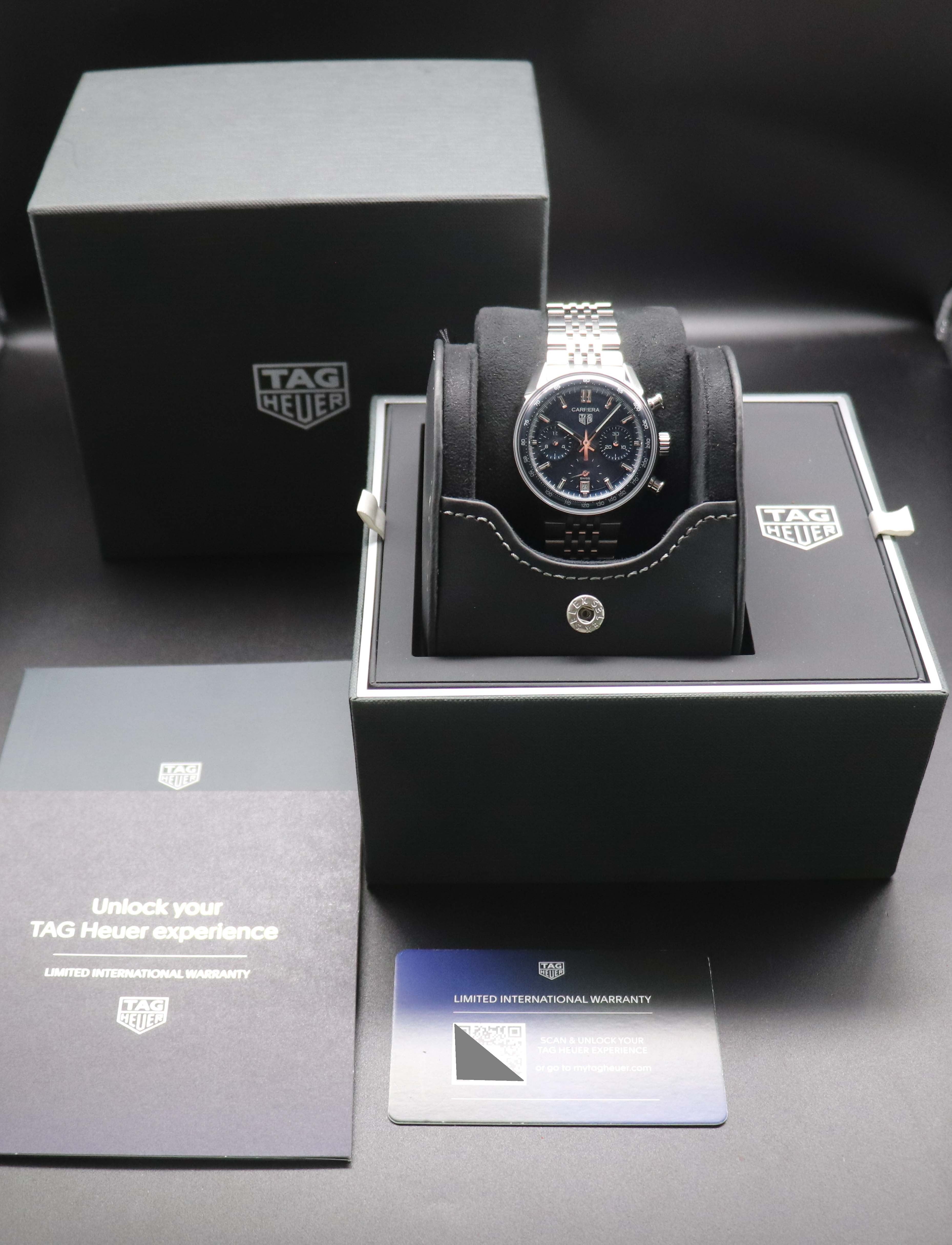 Tag Heuer Carrera Cronografo CBS2212.0 Set completo 2025 con scatola e documenti