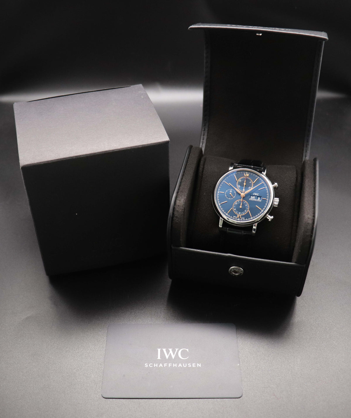 IWC Portofino Chronograph IW391036 Fullset 2020 Box+Papers