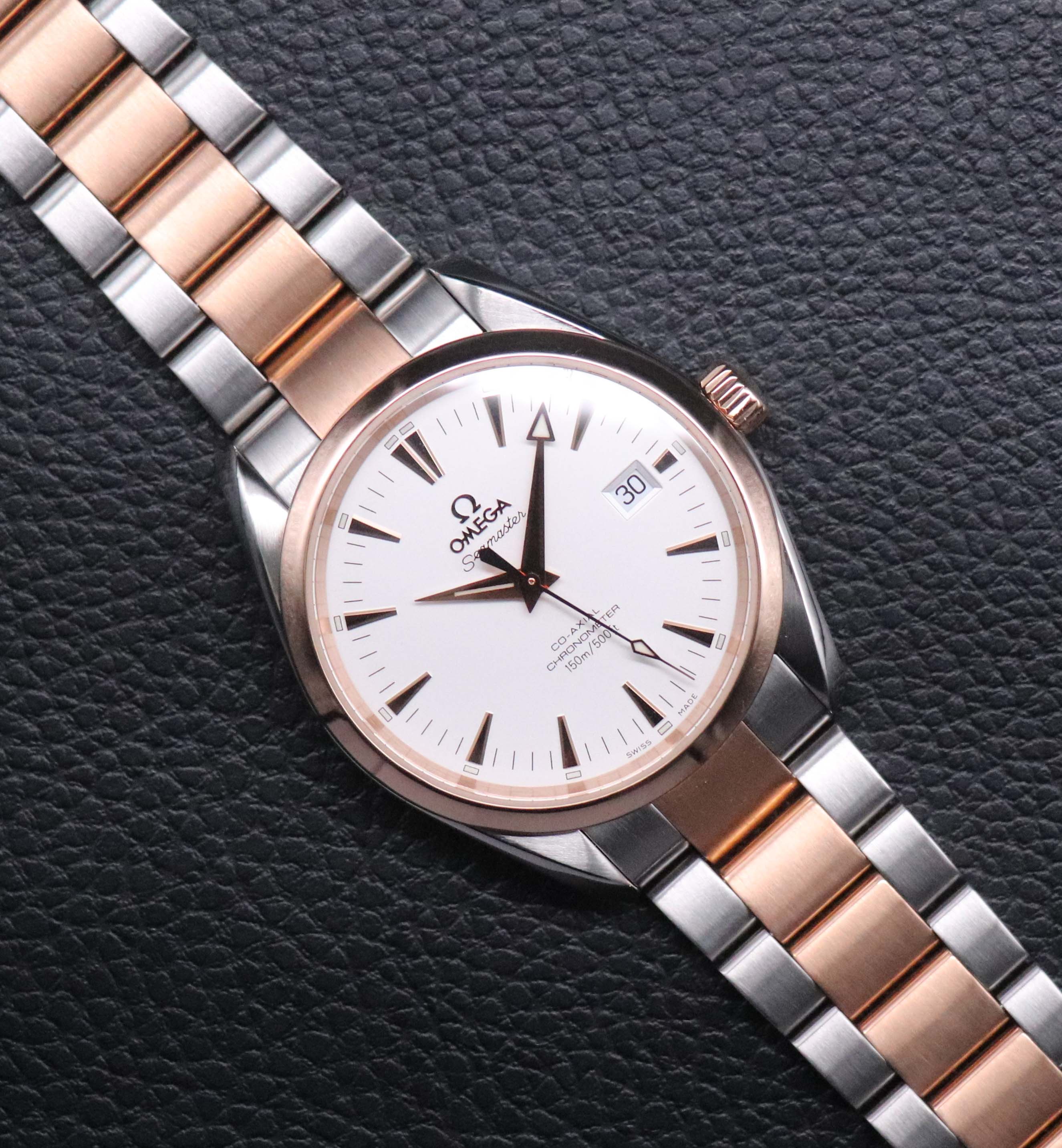 Omega Seamaster Aqua Terra 2303.30 White Dial 2006