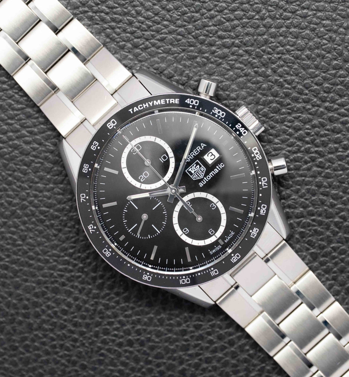 Tag Heuer Carrera Calibre 16 CV2010 Black Dial 2010