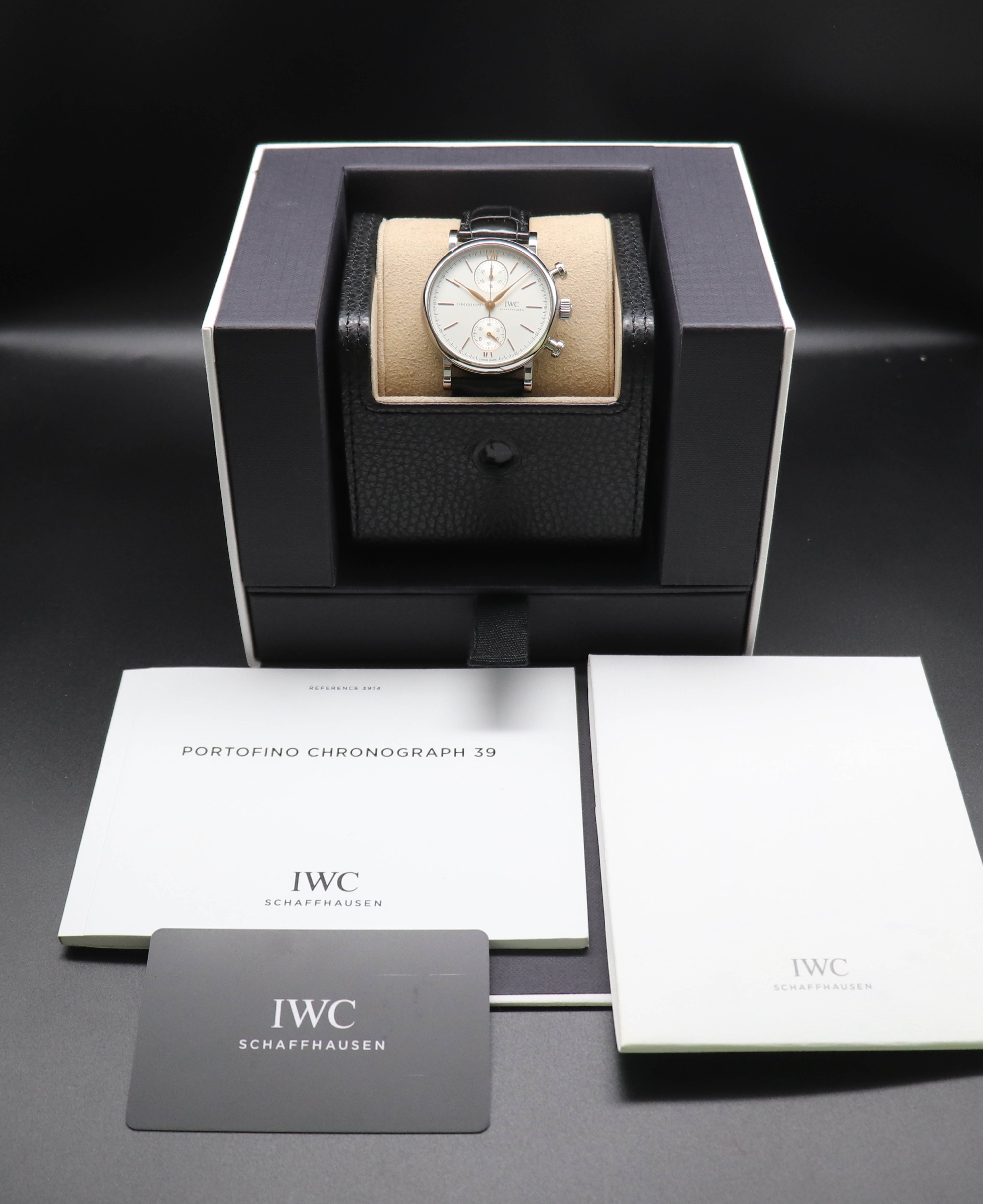 IWC Portofino Chronograph IW391406 Complete Set 2022 Box + Papers