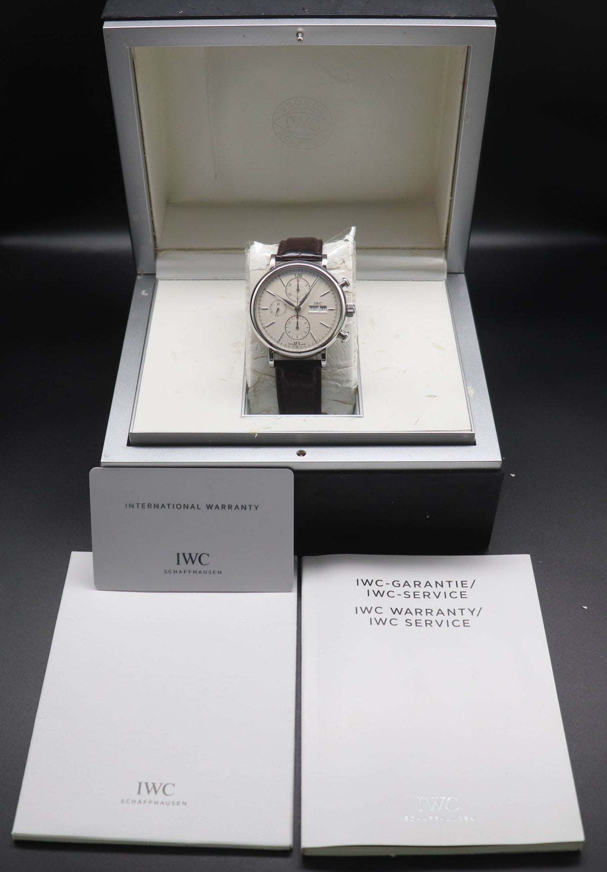 IWC Portofino Chronograph IW391007 Fullset 2015 Box+Papers