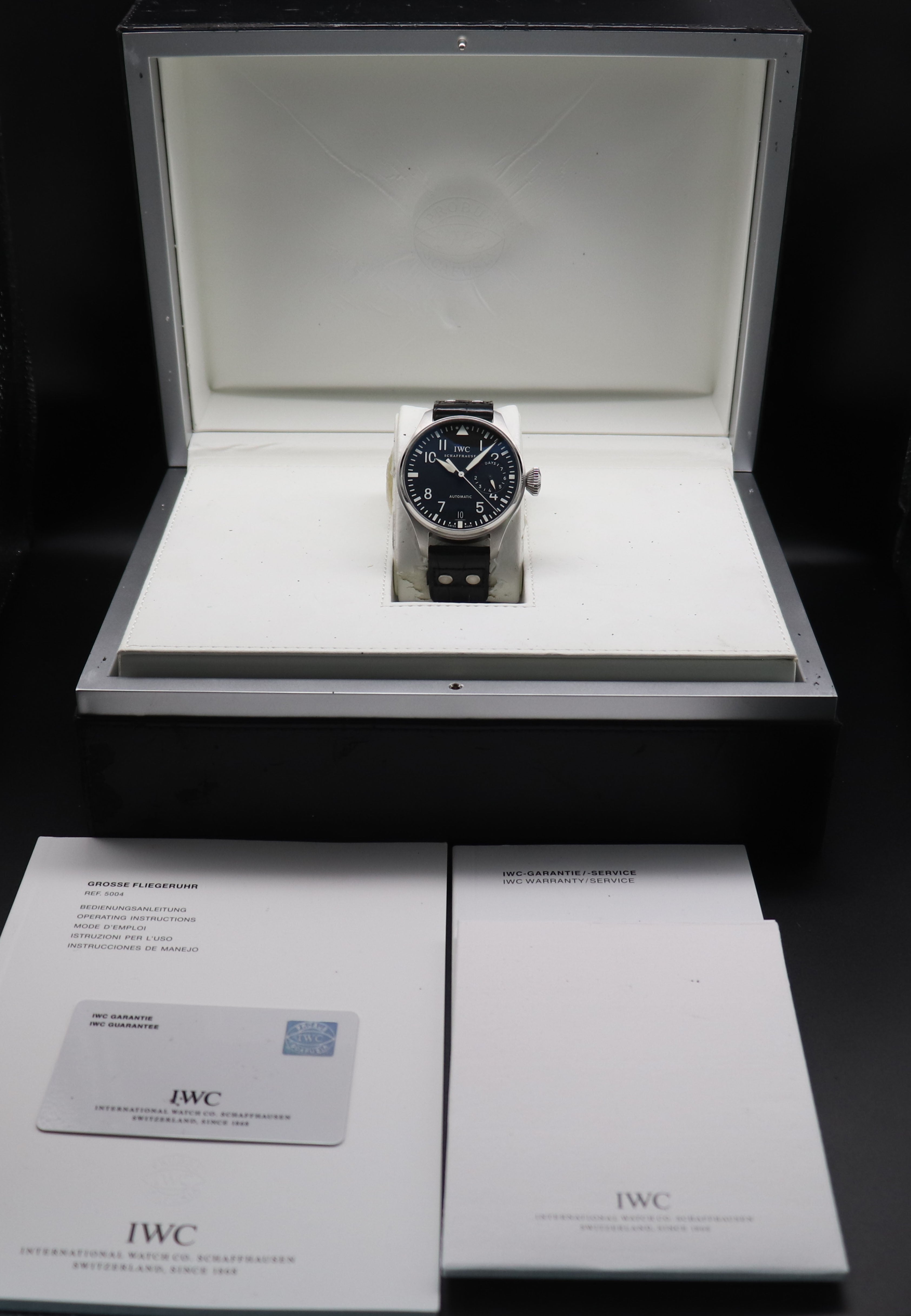 IWC Big Pilot IW500401 Fullset 2012 Box+Papers