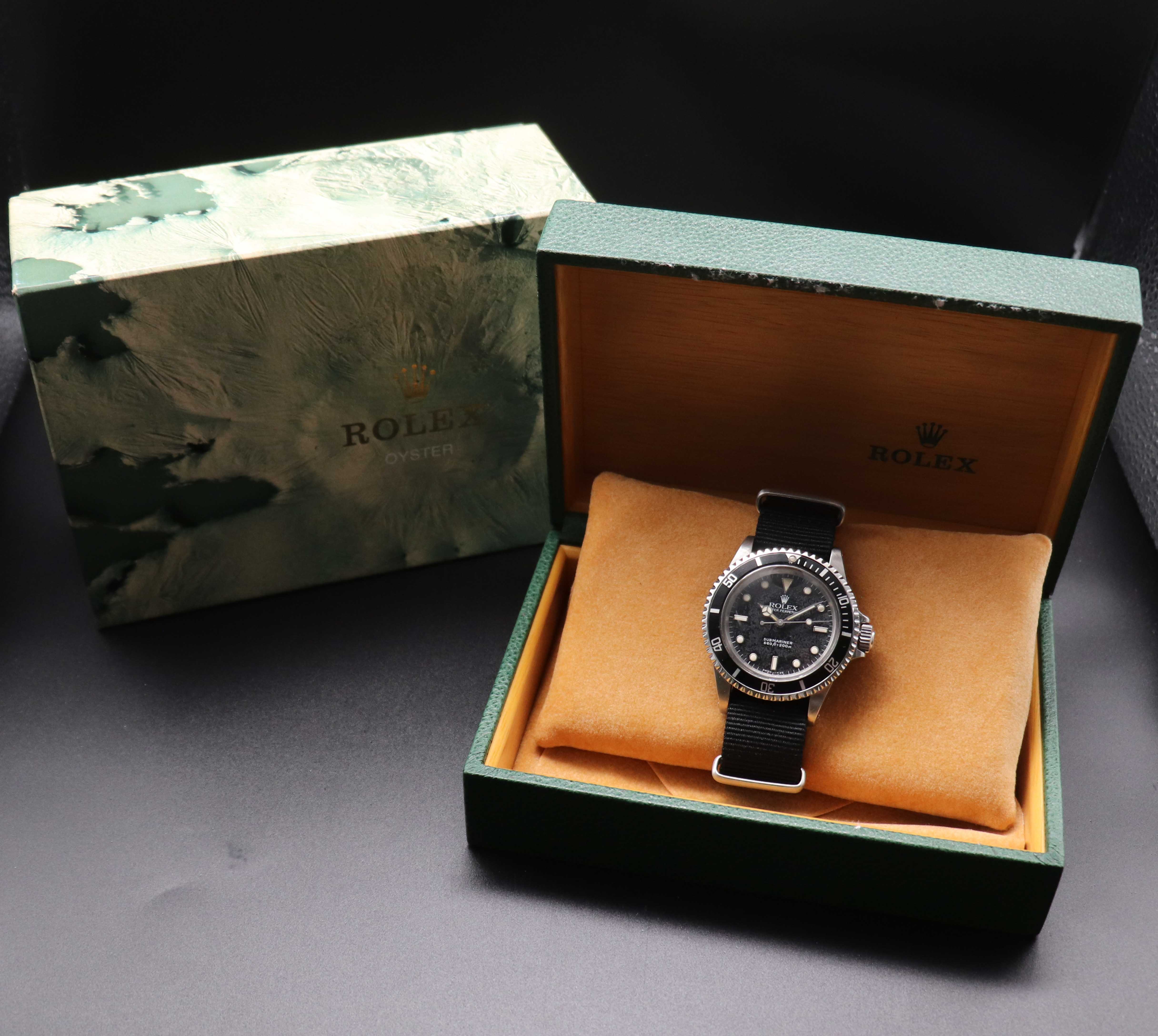 Rolex Submariner 5513 Stardust Tropical Dial 1987