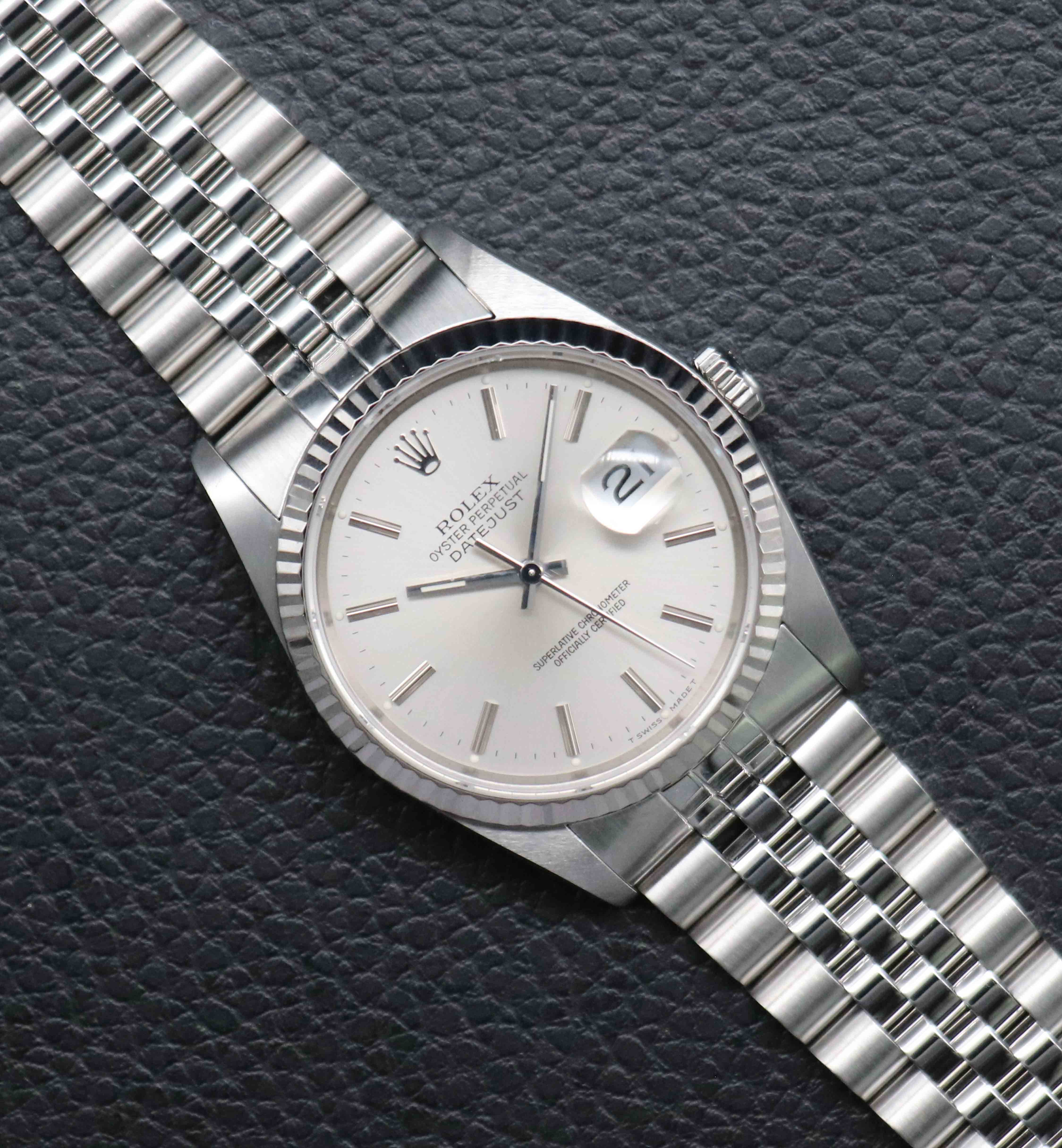 Rolex Datejust 16234 with Silver Dial, 1990