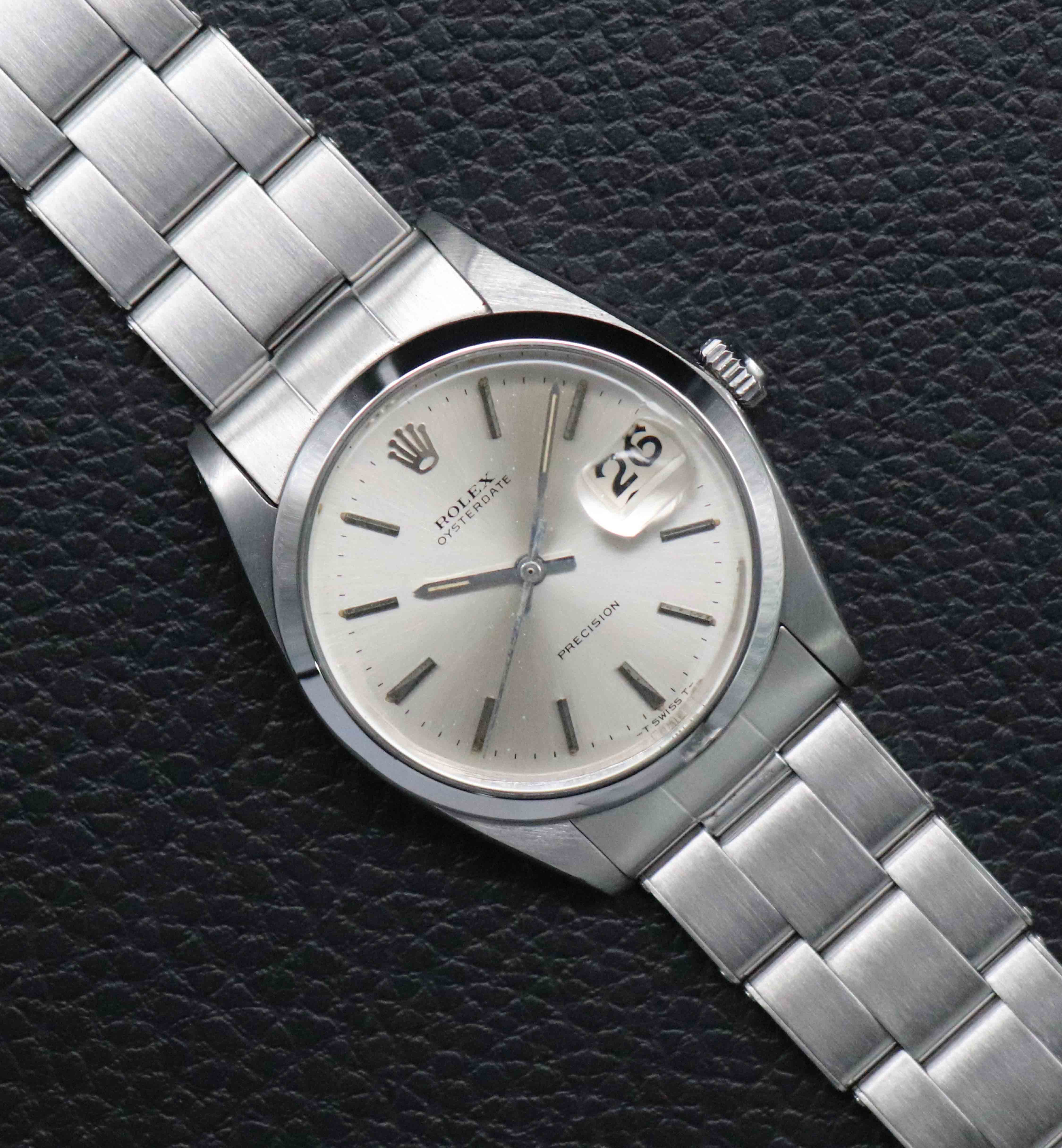 Rolex Oysterdate 6694 Quadrante argento 1964