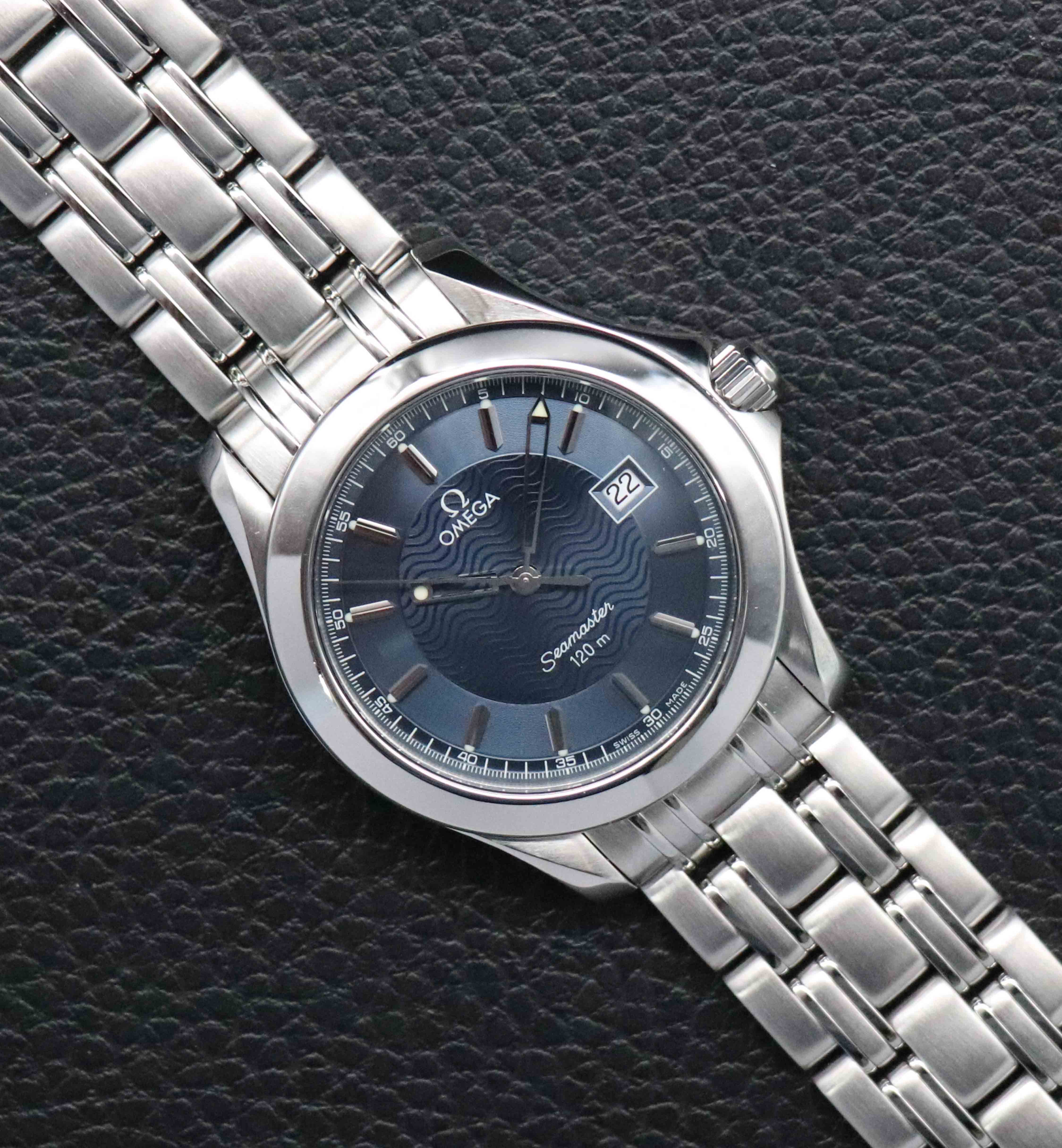 Omega Seamaster 120 2511.81 cadran bleu 1998