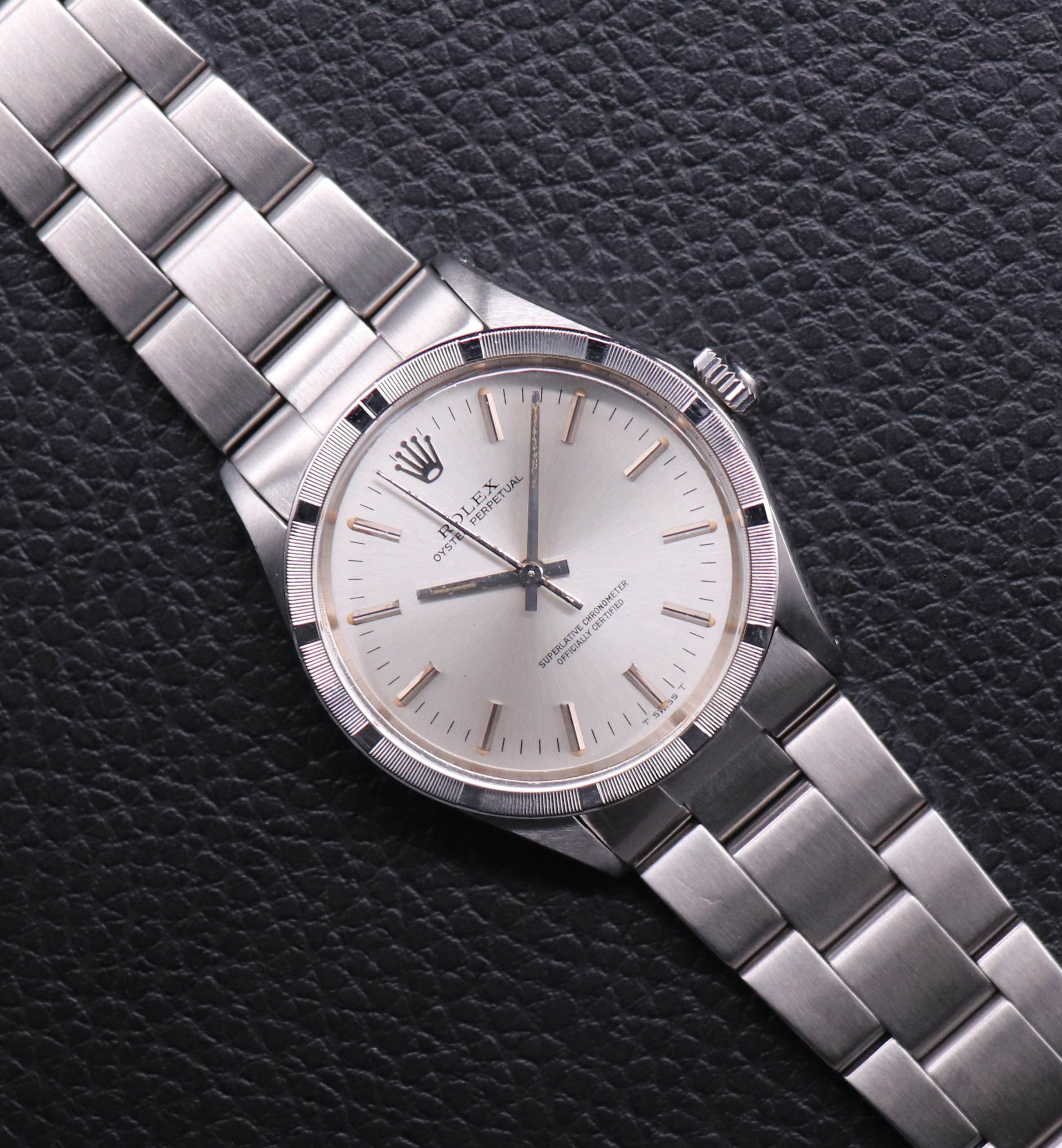 Rolex Oyster Perpetual 1007 Silver Dial 1973