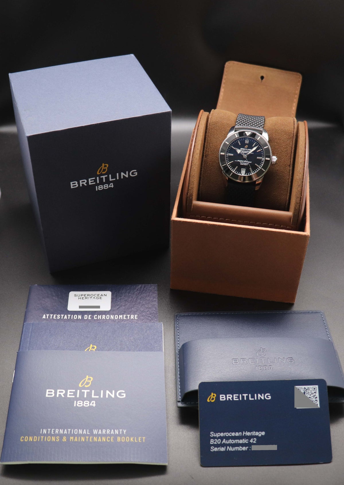 Breitling Superocean Heritage II AB2010 Fullset 2023 Box+Papers