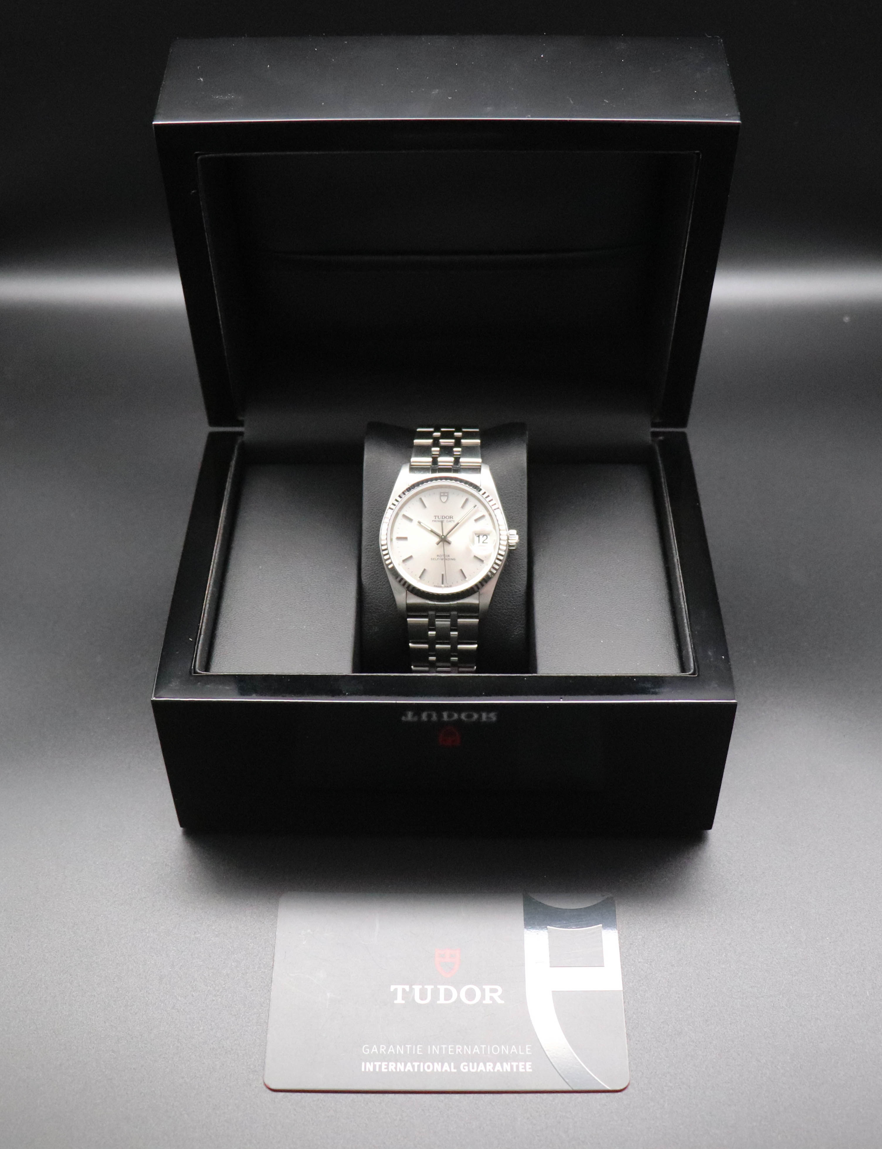 Tudor Prince Date 74034 Silver Dial 2021 Papers