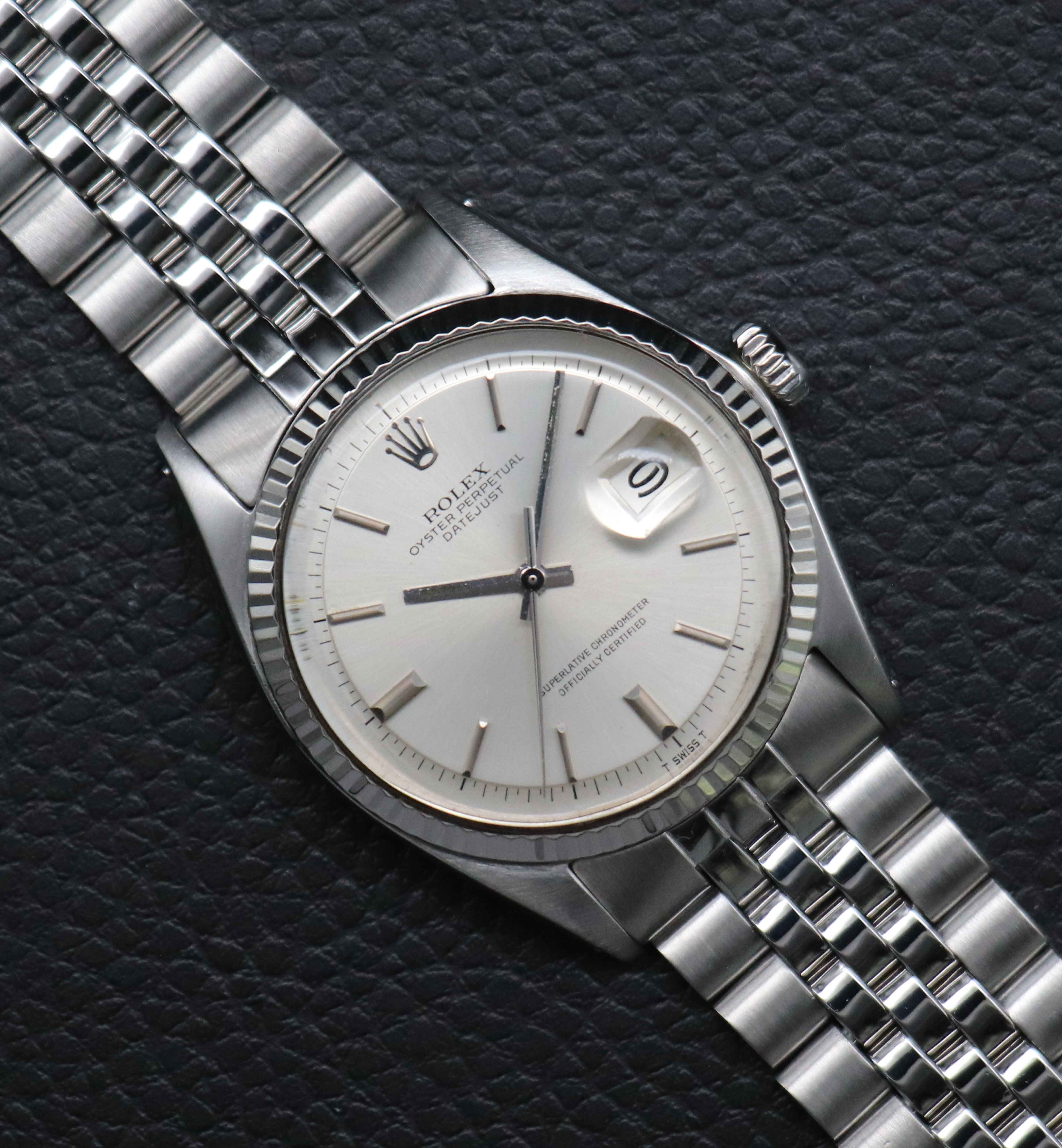 Rolex Datejust 1601 with Silver Dial, 1968
