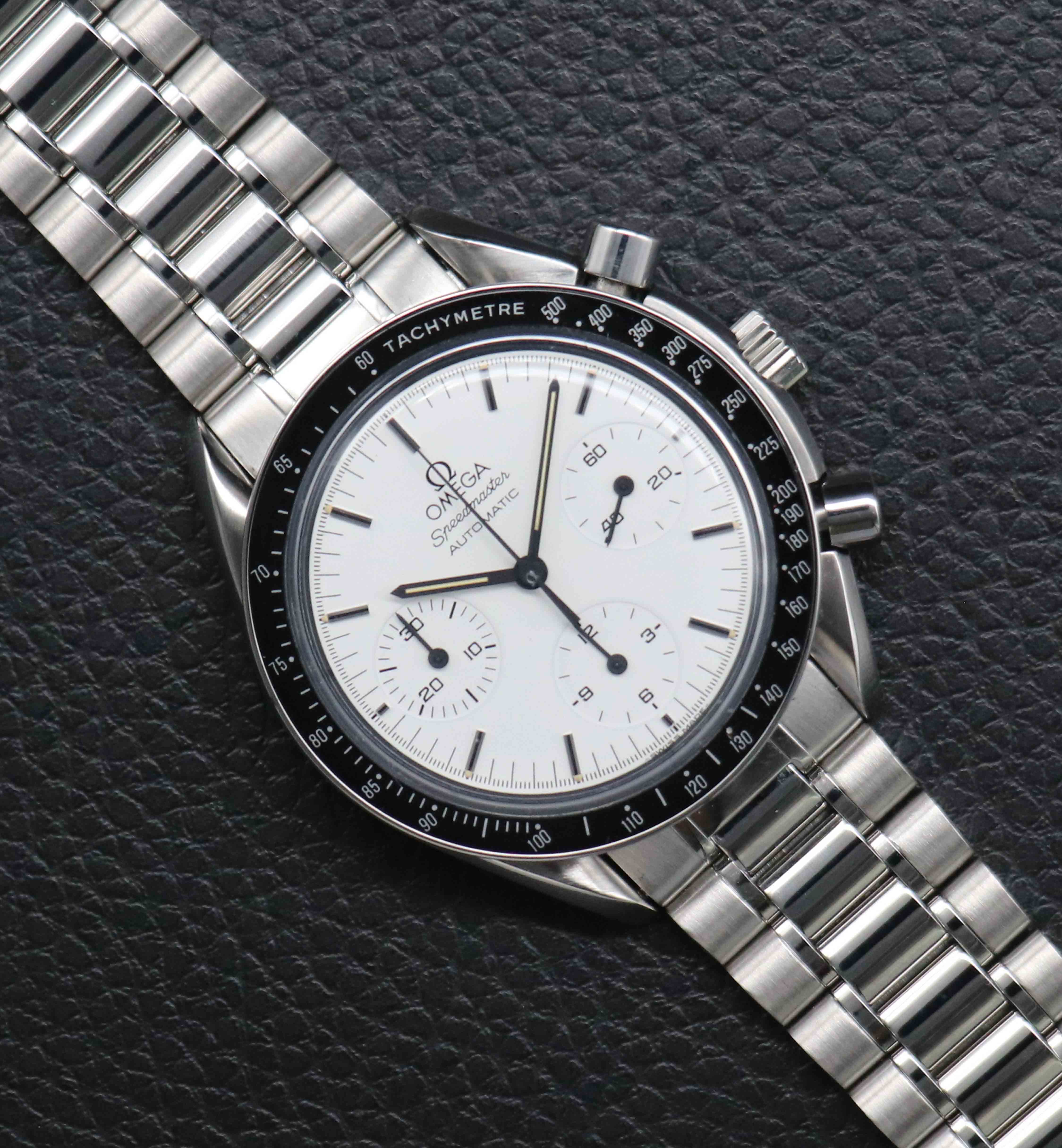 Omega Speedmaster Reduced 3510.20 White Dial 1991