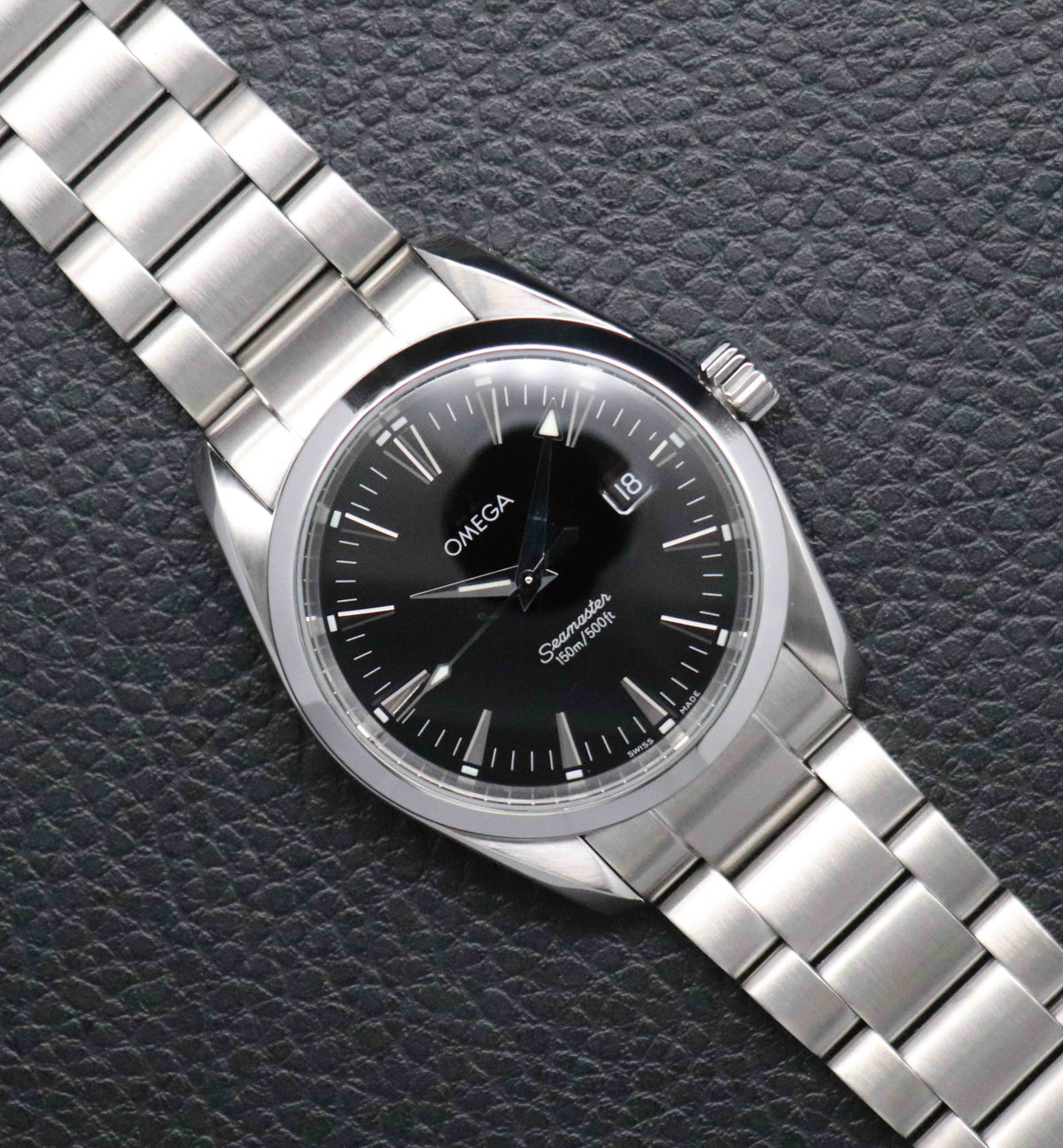Omega Seamaster Aqua Terra 2518.50 Black Dial 1998