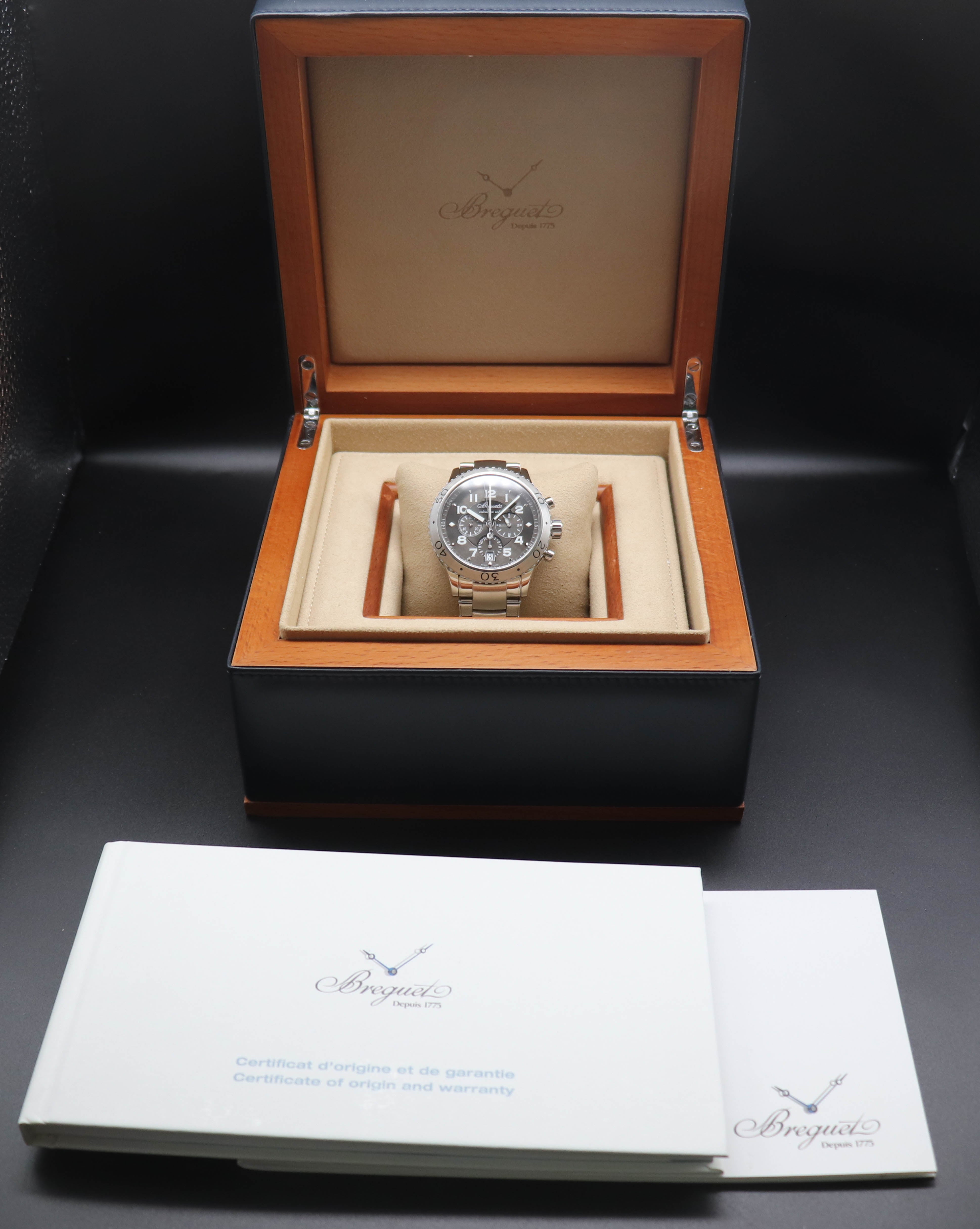 Breguet Marine 3810ST FULLSET 2020 Box + PAPERS